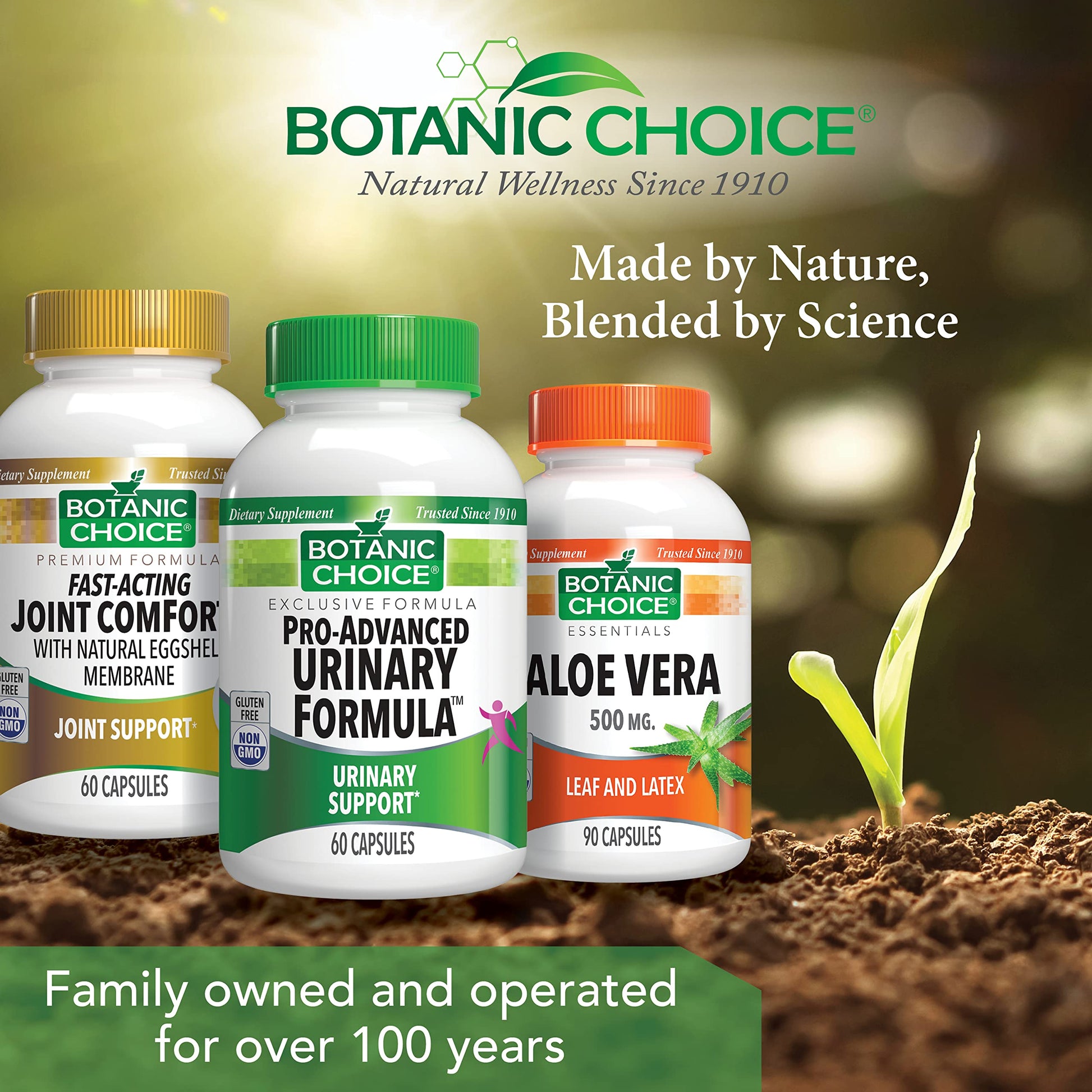 Botanic Choice Pro-Advanced Urinary Formula-Blend for Urinary Tract Health Support - Magnesium Cranberry Uva Ursi Damiana - 60 Capsules Botanic ChoiceAu supplements