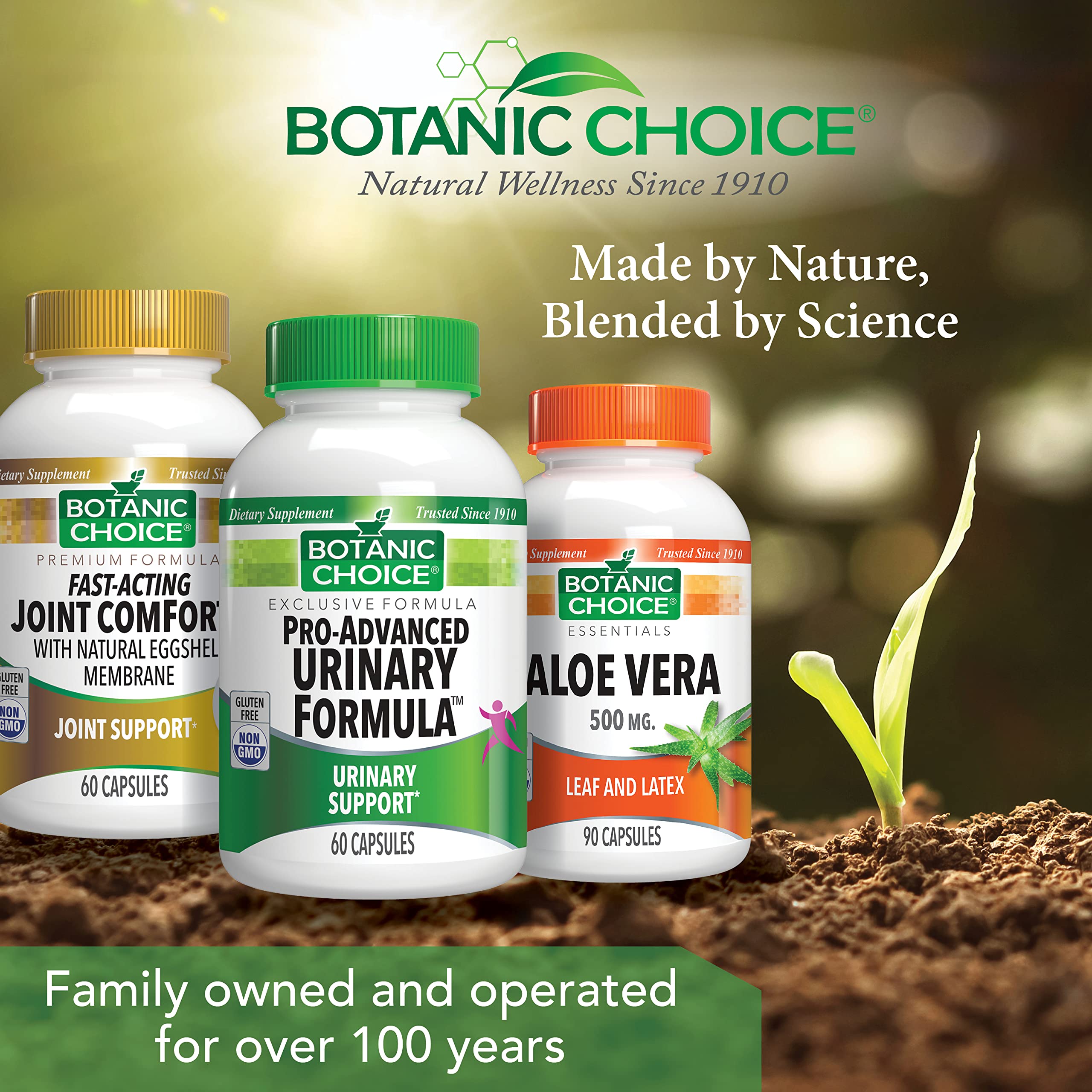 Botanic Choice Pro-Advanced Urinary Formula-Blend for Urinary Tract Health Support - Magnesium Cranberry Uva Ursi Damiana - 60 Capsules Botanic ChoiceAu supplements