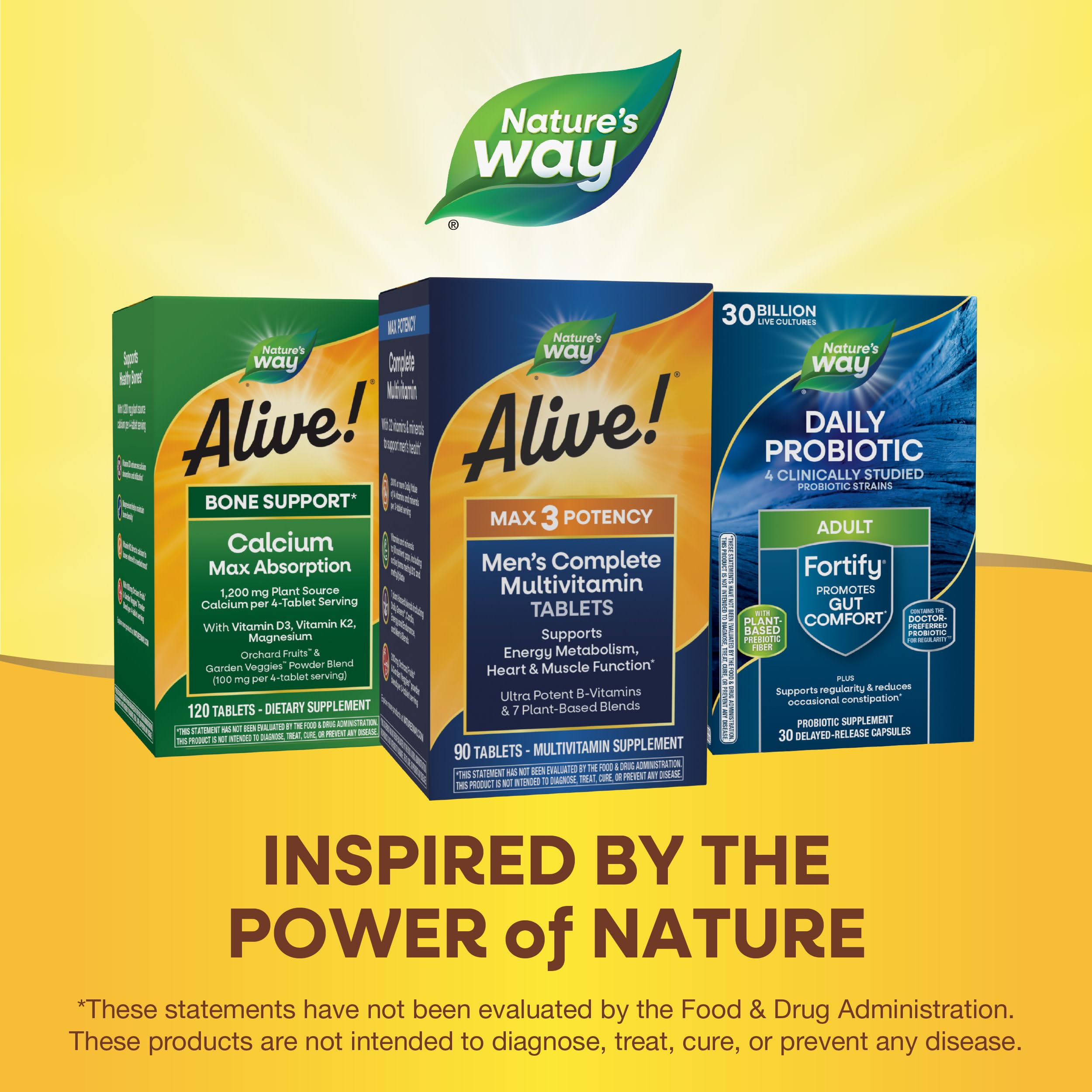 Nature's Way Alive! Men's Multi Vitamin, 90 CT Nature's WayAu supplements