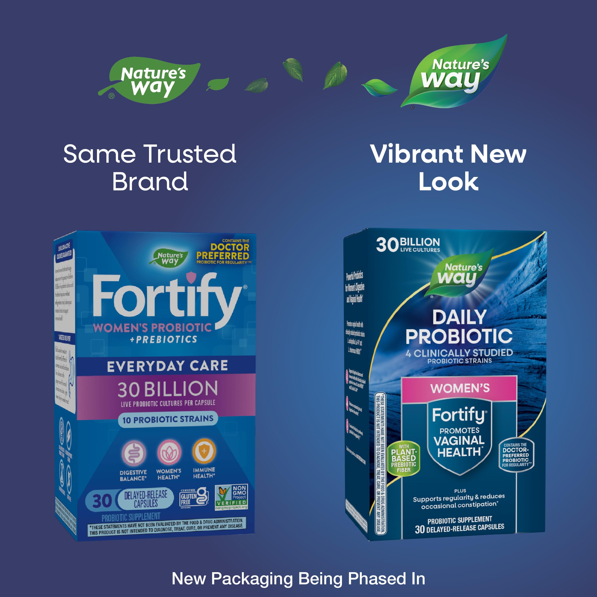 Nature’s Way Fortify Women’s Probiotic, 30 Billion Live Cultures, 11 Strains, Prebiotic, 30 Capsules Nature's WayAu supplements