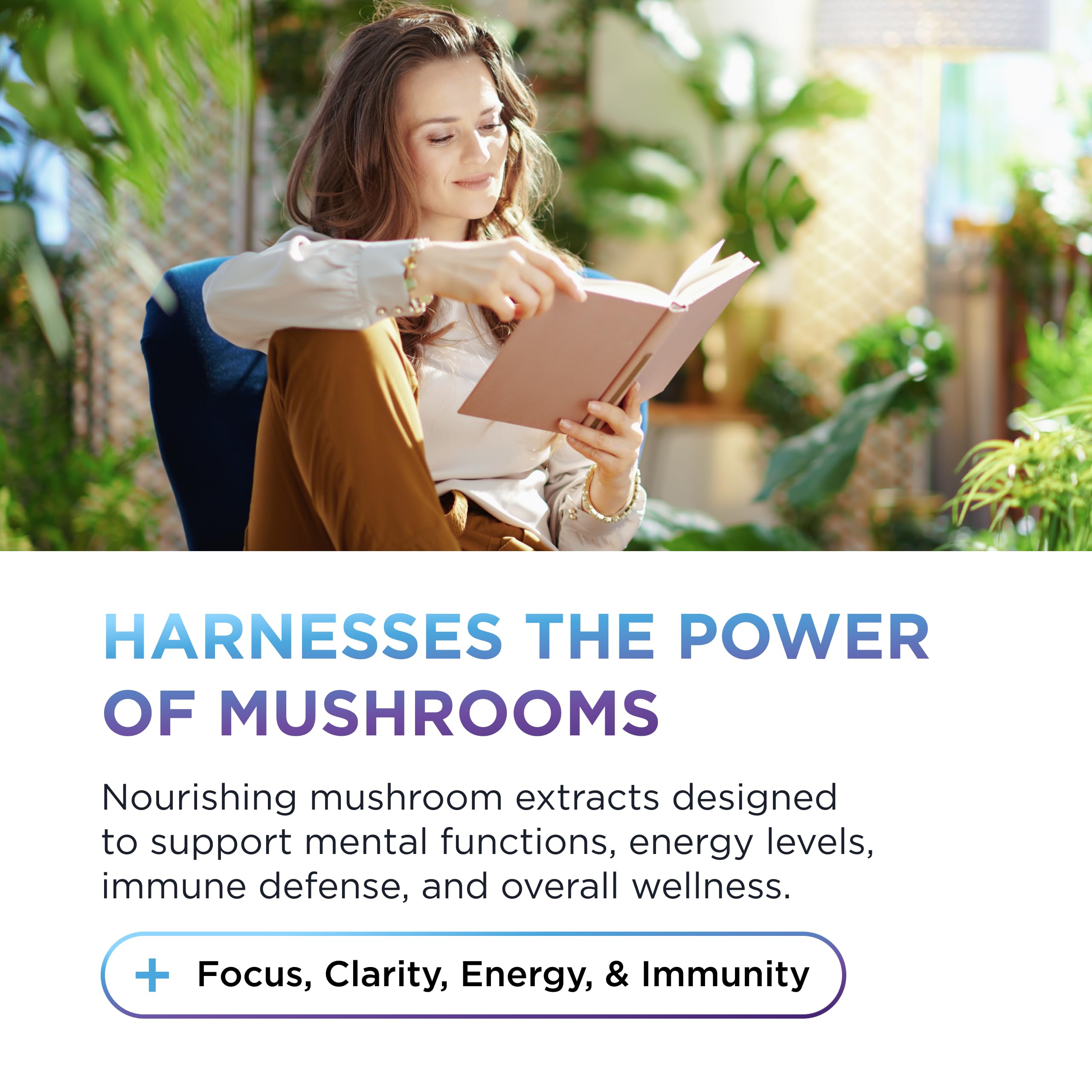 DR. EMIL NUTRITION 10 Mushroom Supplement for Mental Clarity, Focus & Immune Support - Functional Mushroom Nootropic Supplement with Lions Mane Extract, Cordyceps, Turkey Tail & More DR. EMIL NUTRITIONAu supplements