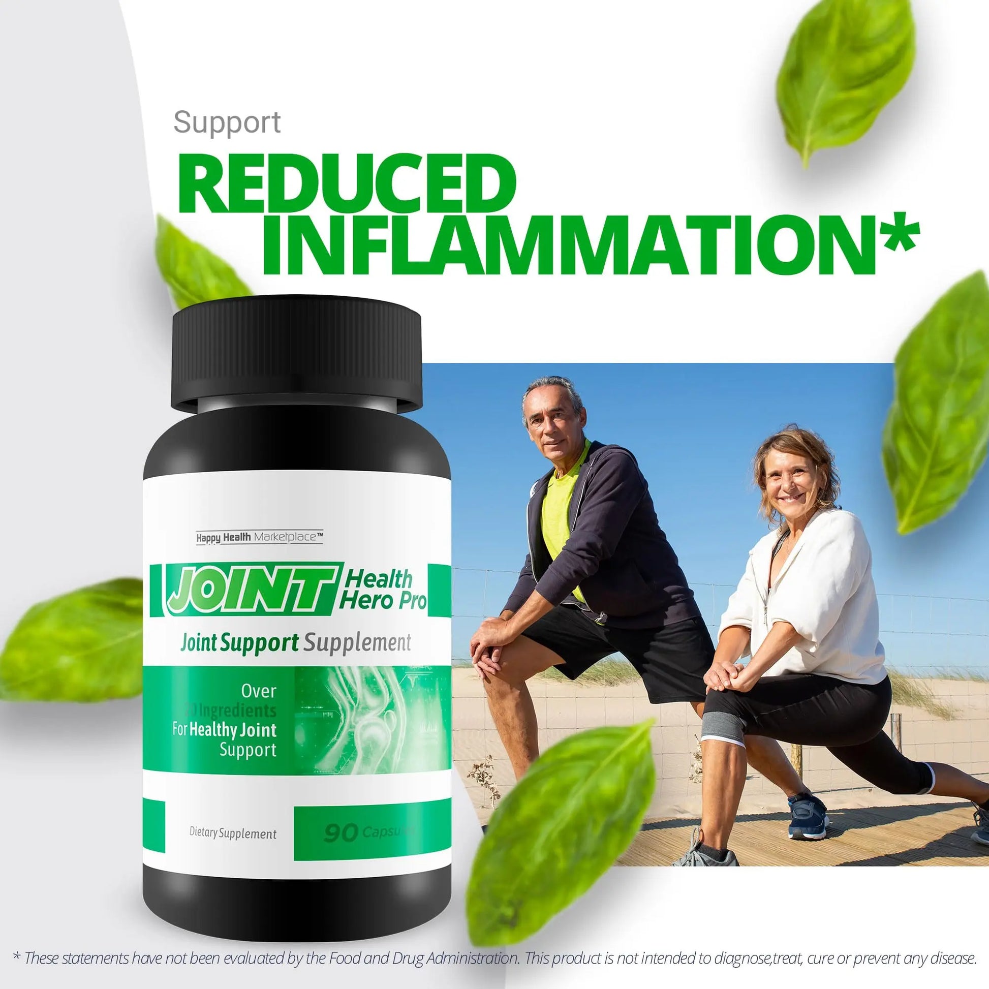 Joint Health Hero Pro - Our Best Joint & Bone Support Supplement - Turmeric - Vitamin D - Vitamin C - for Knees, Hips, Hands, Feet, Back, Neck, and More - Our Best Vitamin D Formula Happy Health Marketplacenz supplements