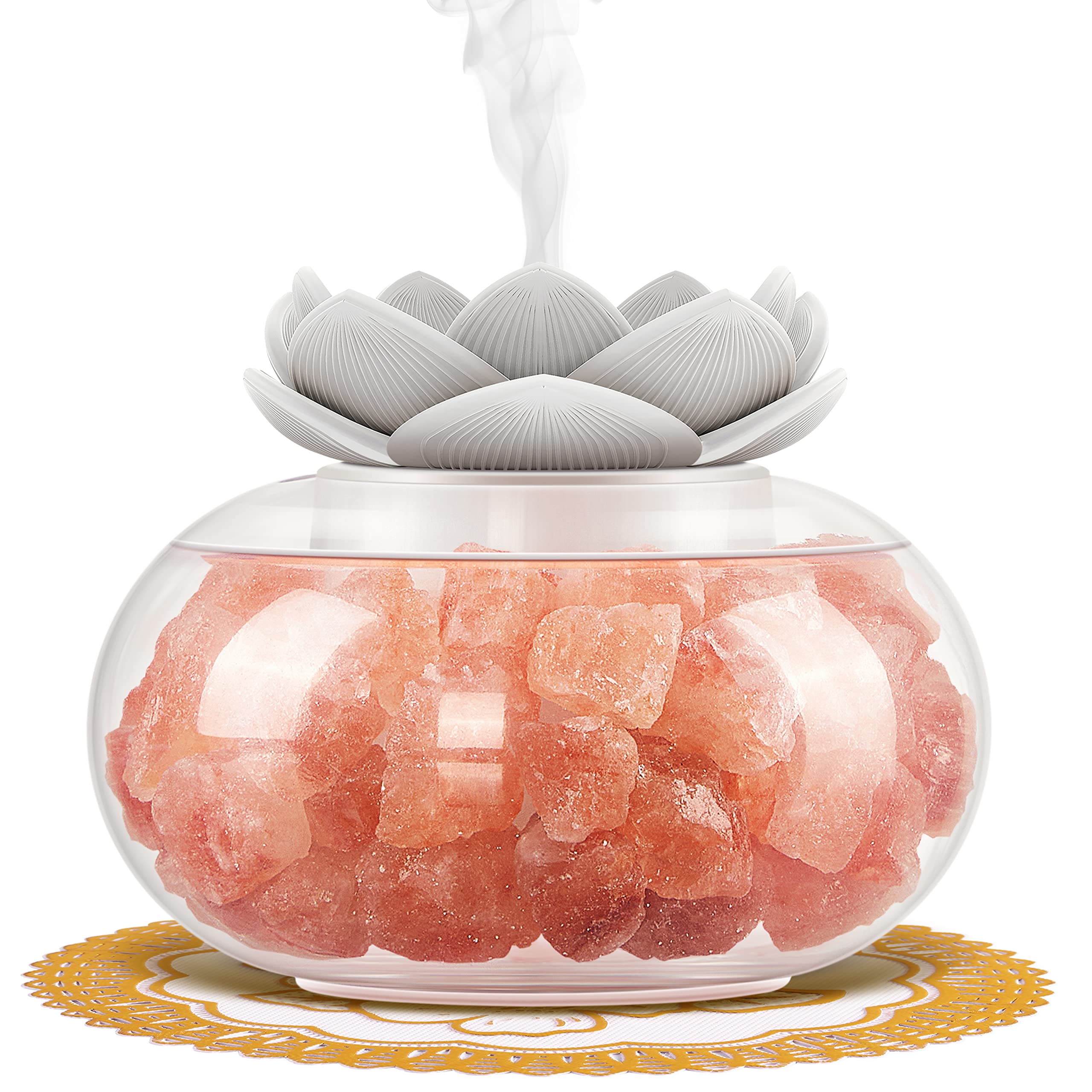 Essential Oil Diffusers Aromatherapy Diffuser: YeeQue Salt Lamp Diffuser for Home Bedroom Office YeeQueAu supplements