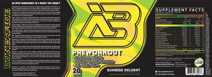 Boneafide Preworkout (Sunrise Delight) Boneafide NutritionUS supplements