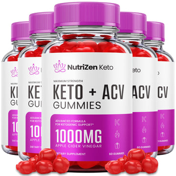 (5 Pack) Nutrizen Keto Acv Gummies - Official Formula - Nutrizen Keto + Acv Gummies HealthlyAu supplements