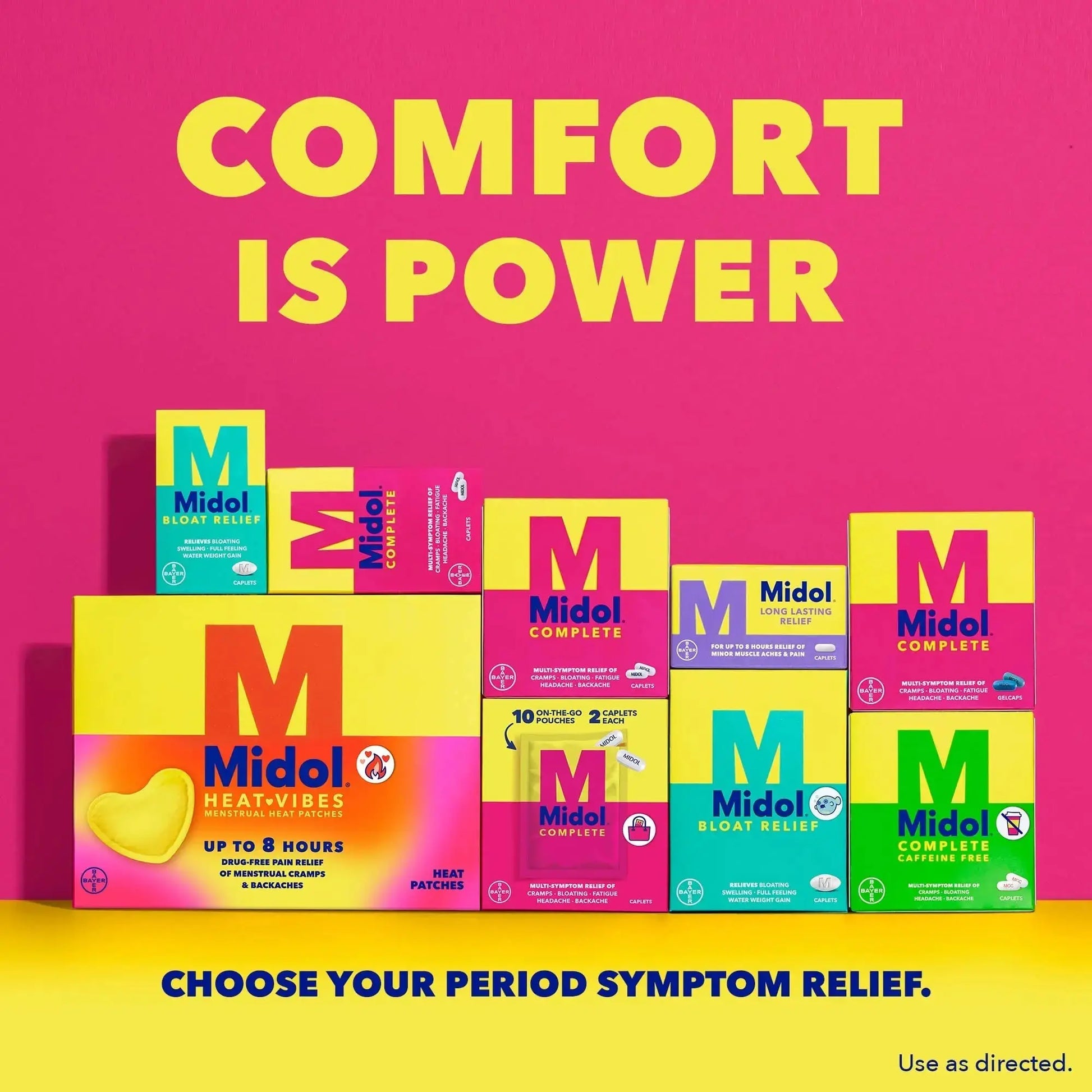 Midol Long Lasting Relief 20ct: Midol Long Lasting Relief, Menstrual Symptom Reliever & Fever Reducer, Caplets with Acetaminophen for Menstrual Pain Relief - 20 Count (Packaging May Vary) MidolAu supplements