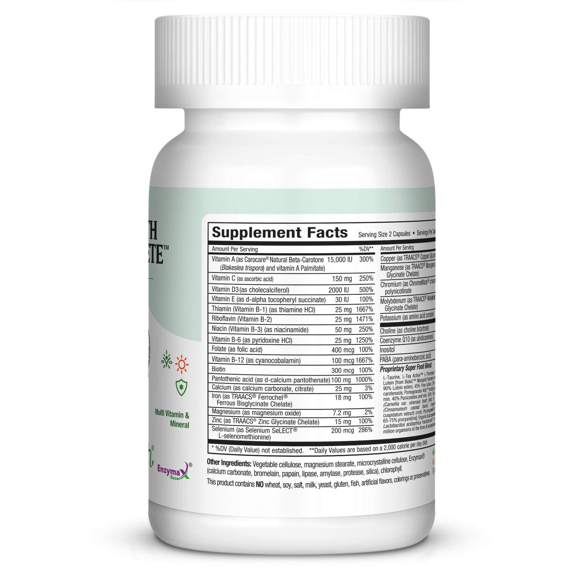 Maxi Health Multivitamin for Women & Men – Vitamin and Mineral Supplements for Energy and Wellness Support – Kosher Vitamins and Minerals Supplement – 60 Multivitamin Capsules Maxi HealthAu supplements