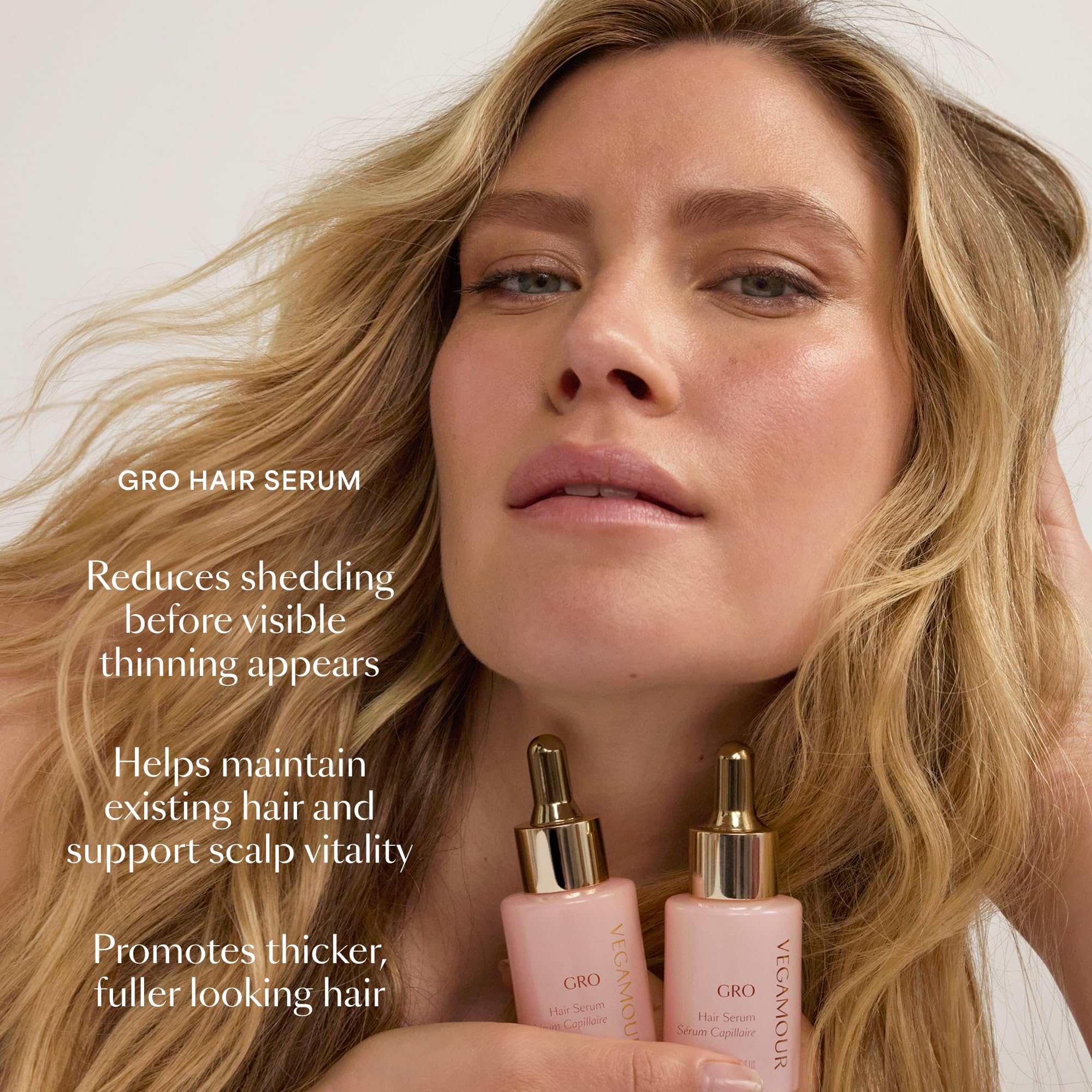 VEGAMOUR GRO Healthy Hair Starter Kit | Full Size GRO Serum for Thinning & Shedding plus Travel Size Shampoo and Conditioner with Vegan Keratin to Support Thicker, Fuller Looking Locks | $92 Value VEGAMOURAu supplements