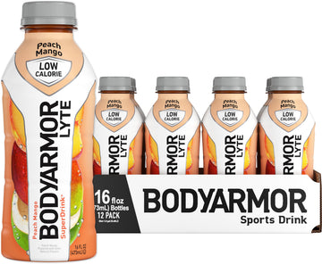 BODYARMOR LYTE Sports Drink Low-Calorie Sports Beverage, Peach Mango, Coconut BODYARMORUS supplements