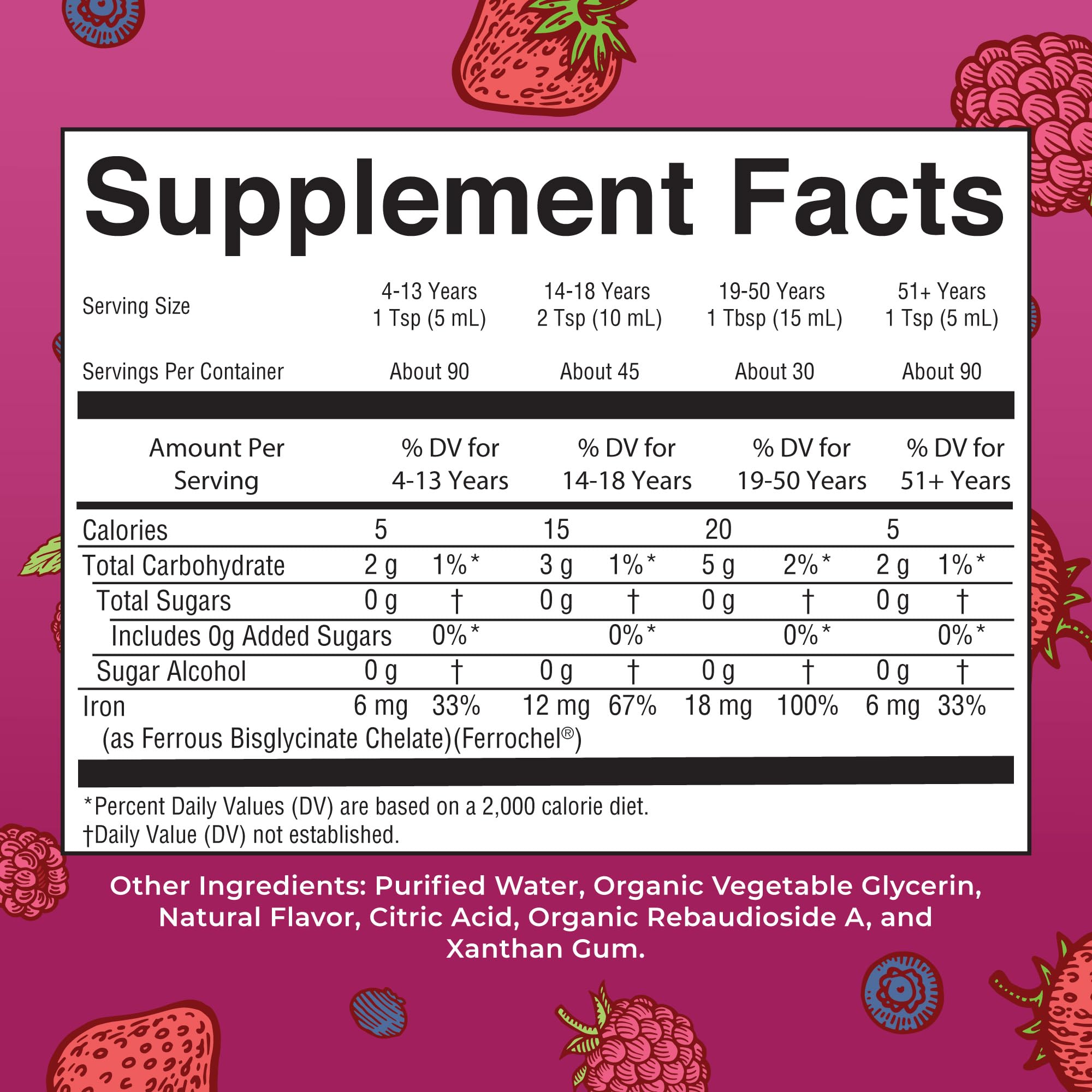 Iron Supplement for Women Men & Kids | Liquid Iron Supplement for Women Men & Kids | Iron for Healthy Blood & Oxygen | Ages 4 & Up | Sugar Free | Vegan | Non-GMO | Gluten Free | 15.22 Fl Oz MARYRUTH'SUS supplements