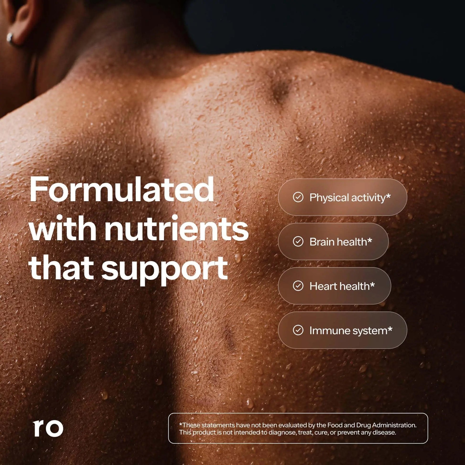 Ro Daily Multivitamin for Men | Supports Physical Activity, Brain + Heart Health, and Immune System with 23 Key Nutrients Including Calcium RoAu supplements