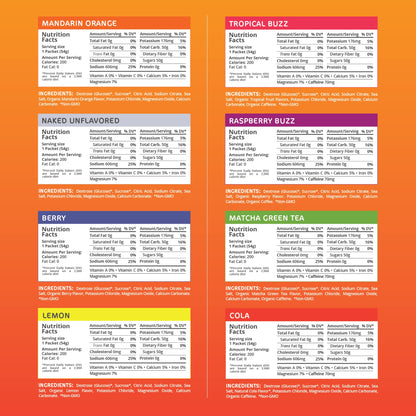 Tailwind Grab-and-Go Endurance Fuel Single Serve Assorted Flavors Tailwind NutritionUS supplements