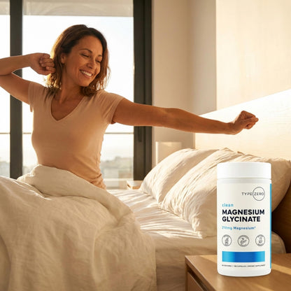 Type Zero Magnesium Glycinate (210mg | 180 Capsules) Pure, Non-GMO, Gluten Free, Natural High Absorption Magnesium Supplement Type ZeroUS supplements