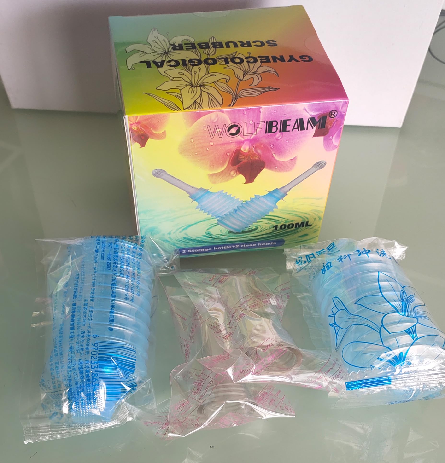 Wolfbeam Irrigator Cleaning Products for Women Enema Bulb Syringe Vaginal Cleaner Enema Cleanser wolf-beamAu supplements