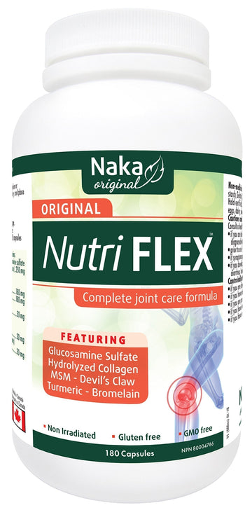 Nutri Flex Complete Joint Care Formula (180 Capsules) Nutri-Flex NutriFlex Brand: Naka NAKAAu supplements