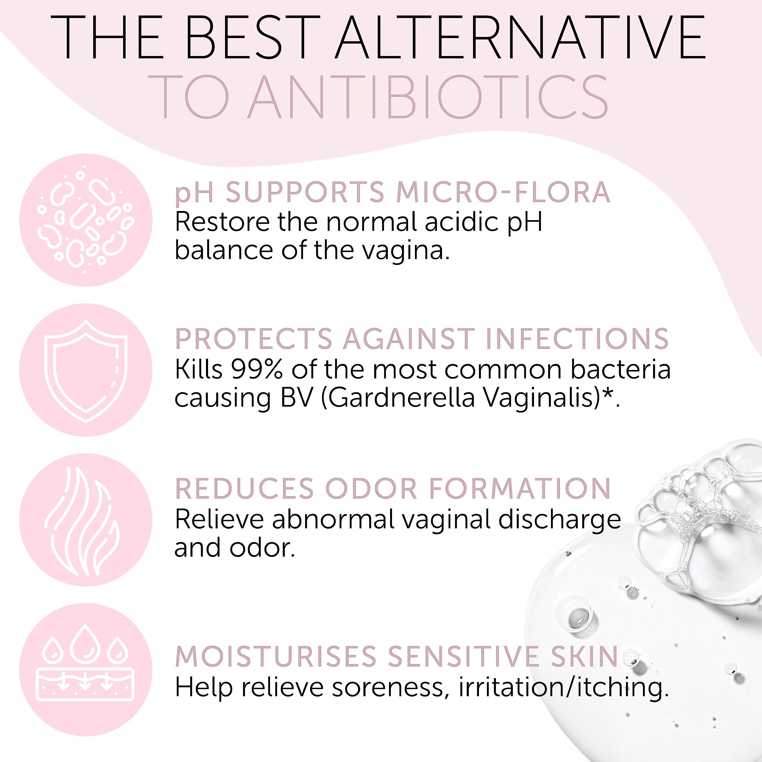 Bacterial Vaginosis Treatment - Natural Vaginal Prefilled Homeopathic Applicators for Odor, Terramed Just Think ComfortAu supplements