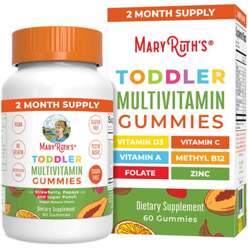MaryRuth Organics Sugar Free Vitamin Gummies for Kids Age 2 | 2 Month Supply Multivitamin with Vitamin C, D3, Zinc | 1 Gummy Per Day | Toddler Vitamins MaryRuth OrganicsAu supplements
