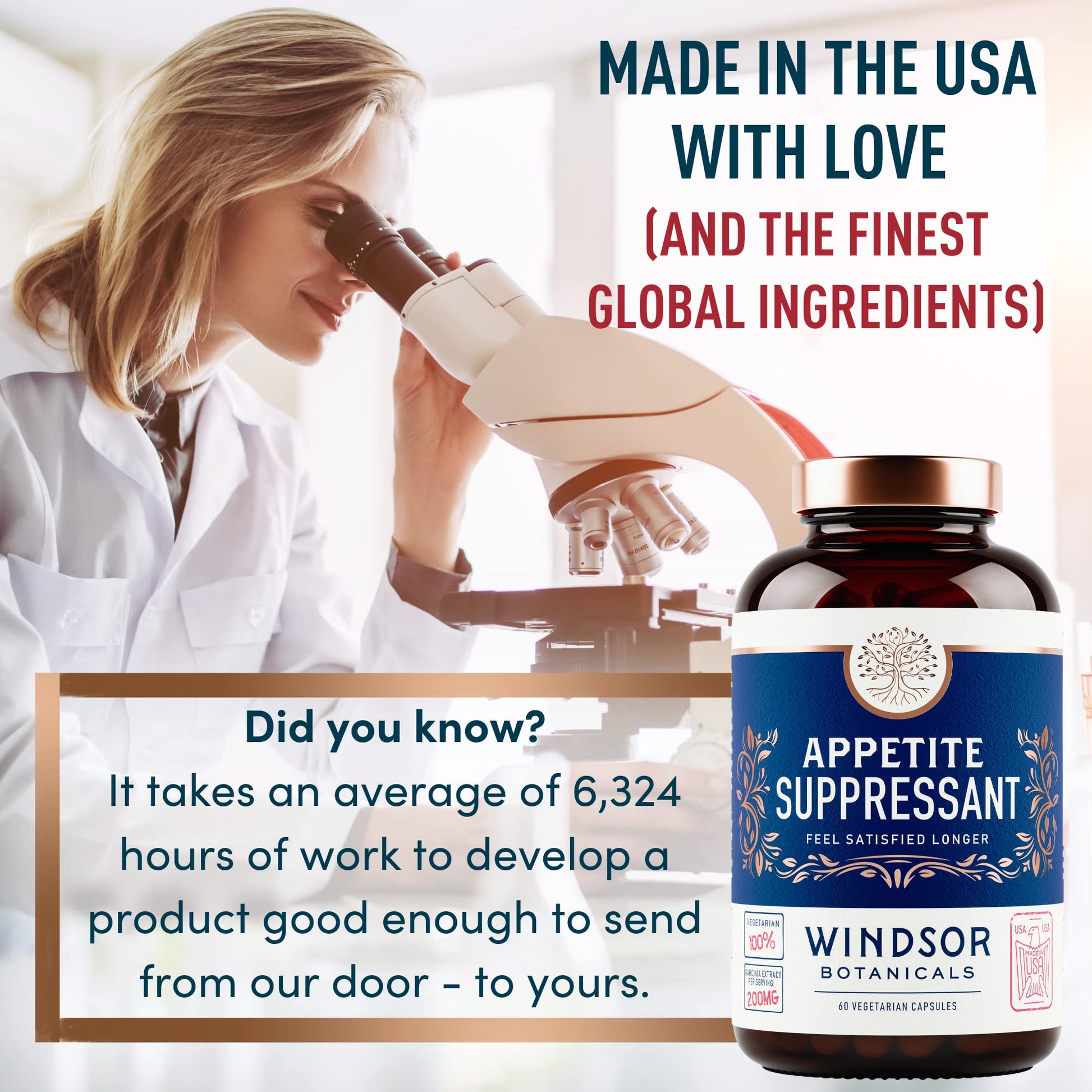 Appetite Suppressant for Weight Loss - Garcinia Cambogia, Glucomannan Appetite Control WINDSOR BOTANICALSAu supplements