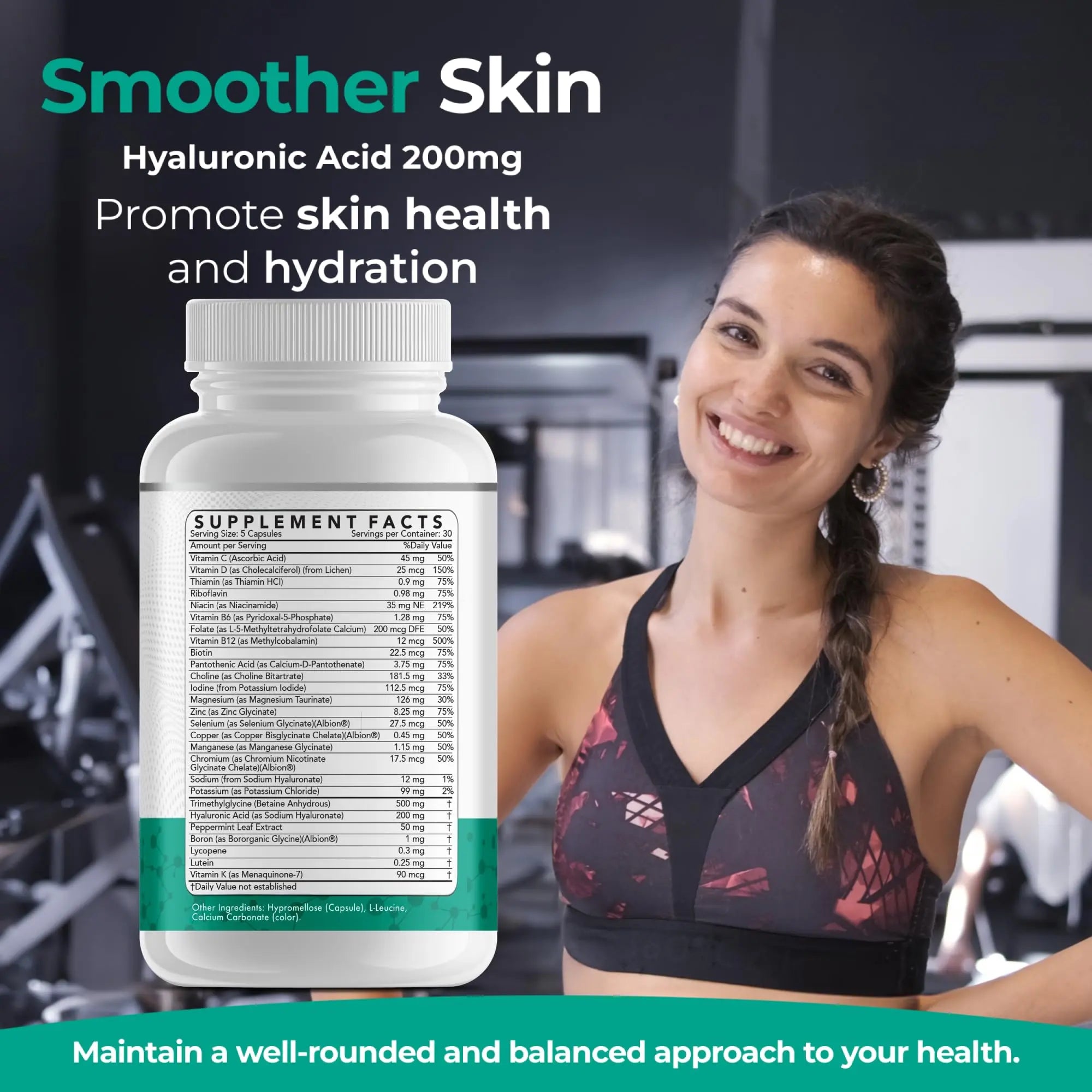 Dr Brad Stanfield Daily Low Dose MultiVitamin & Mineral for Men & Women to Support Cognitive Performance & Memory + Hyaluronic Acid for Skin Health Dr Brad StanfieldAu supplements