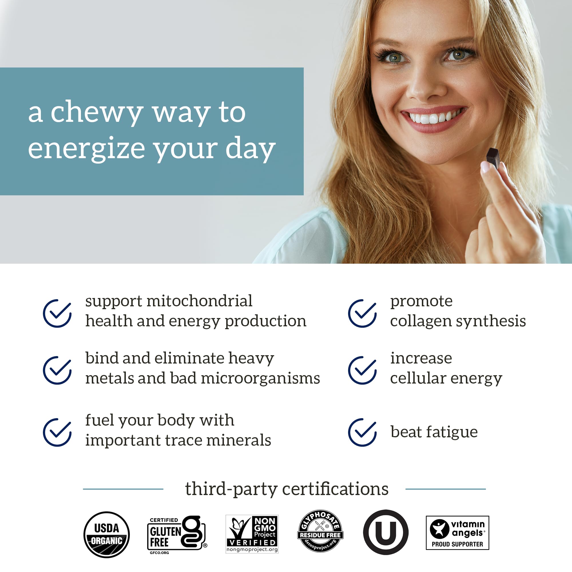 Organifi - Shilajit Gummies - Supports Natural Energy and Strength - Vanilla Cinnamon OrganifiUS supplements