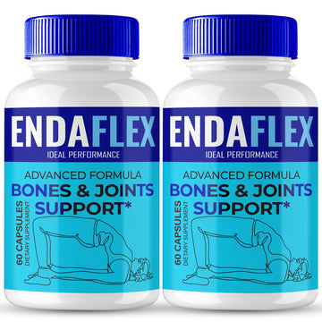 Endaflex Capsules, Advanced Joint Support Supplement Pills for Mobility and Comfort - Maximum Strength, Official Enda Flex Joint Support All Natural Formula, Premium Enda-Flex Reviews (2 Pack) IDEAL PERFORMANCEAu supplements
