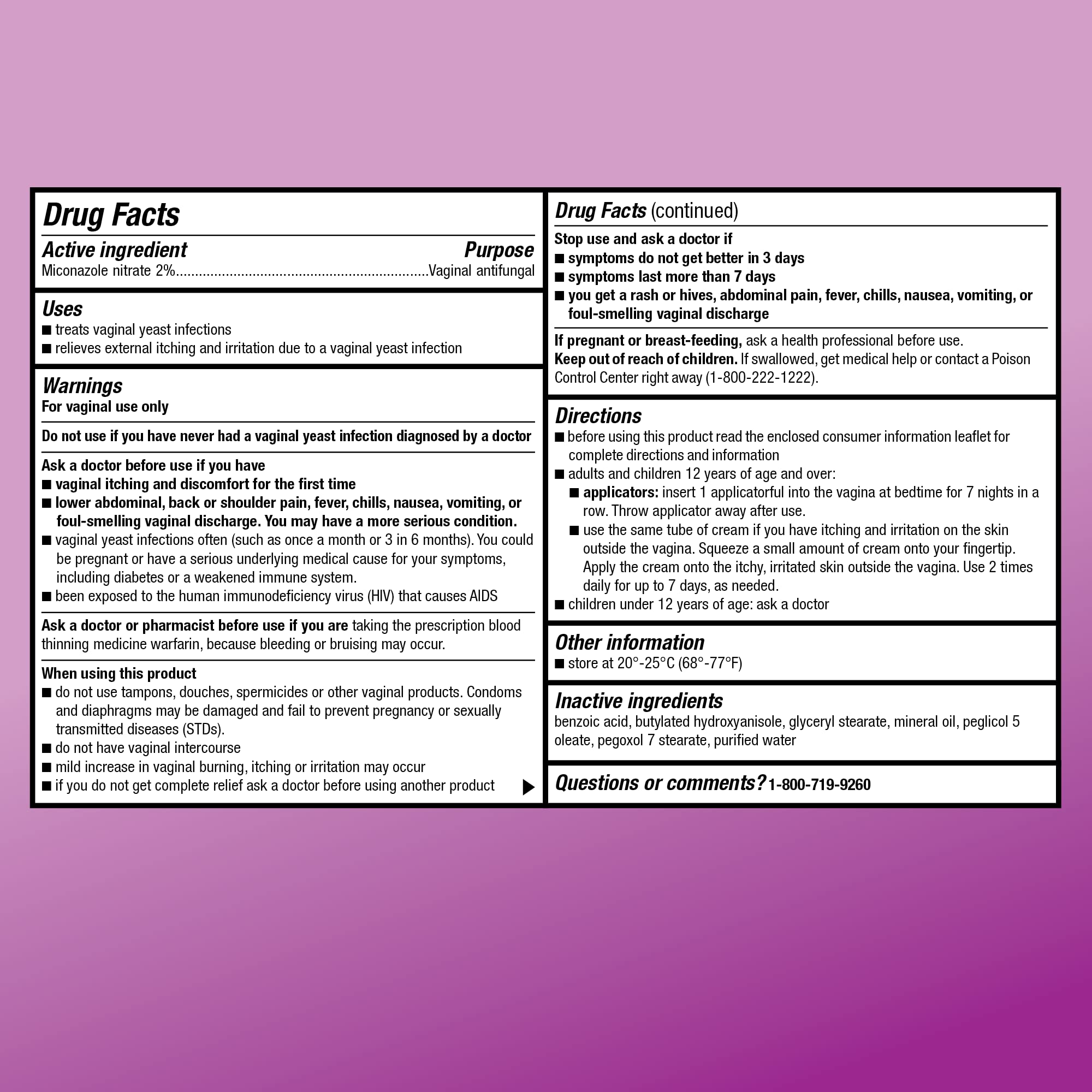 Amazon Basic Care Miconazole 7, Miconazole Nitrate Vaginal Cream 2 Percent, 7-Day Yeast Infection Amazon Basic CareAu supplements