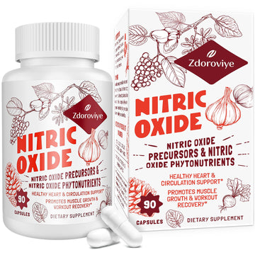 Zdoroviye Nitric Oxide Supplement for Men Women, Nitric Oxide Precursor & Nitric Oxide ZdoroviyeAu supplements