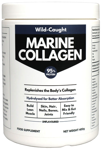 Marine Collagen Peptides (400g) | Hydrolysed from Wild Caught North SEA Cod Miracle GreensAu supplements