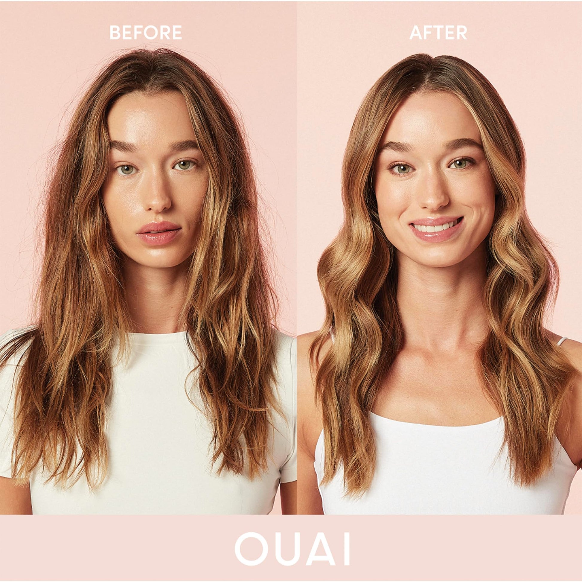 OUAI Anti Frizz Cream - Moisturizing Hair Cream with Frizz Control & Heat Protection - Provides Lasting Hydration with Jackfruit & Beetroot Extract - Paraben, Phthalate & Sulfate Free (6 oz) OUAIAu supplements