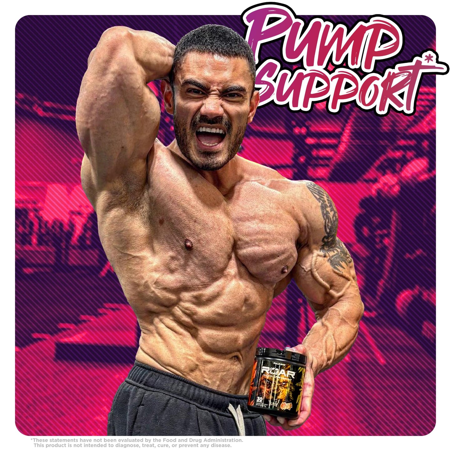Rule 1 R1 Roar, Wild Grape - 10.05 oz - Pre-Workout Powder - with Creatine, Beta-Alanine Rule 1 ProteinsUS supplements
