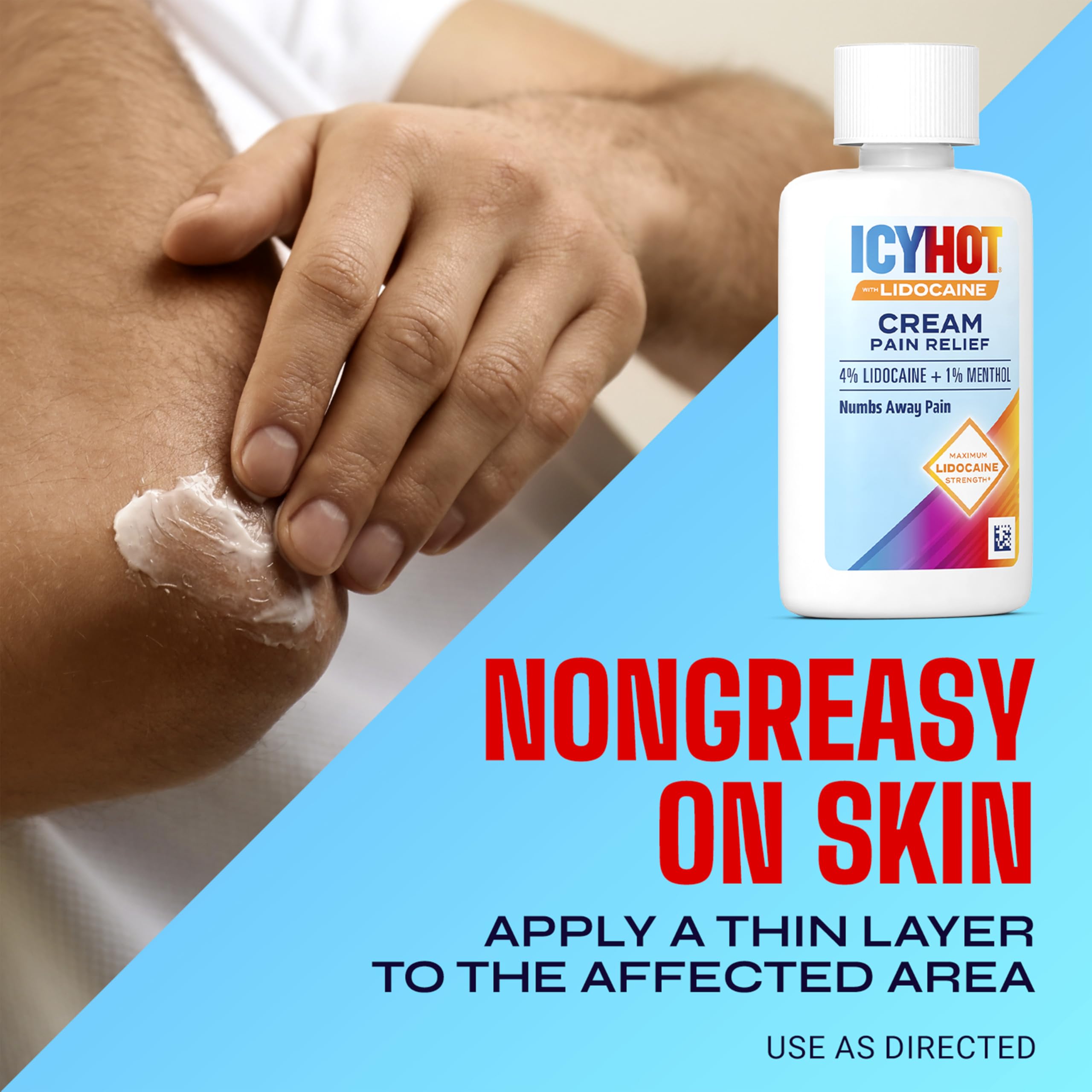 Icy Hot Max Strength Pain Relief Cream with Lidocaine Plus Menthol, 2.7 Ounces Icy HotAu supplements