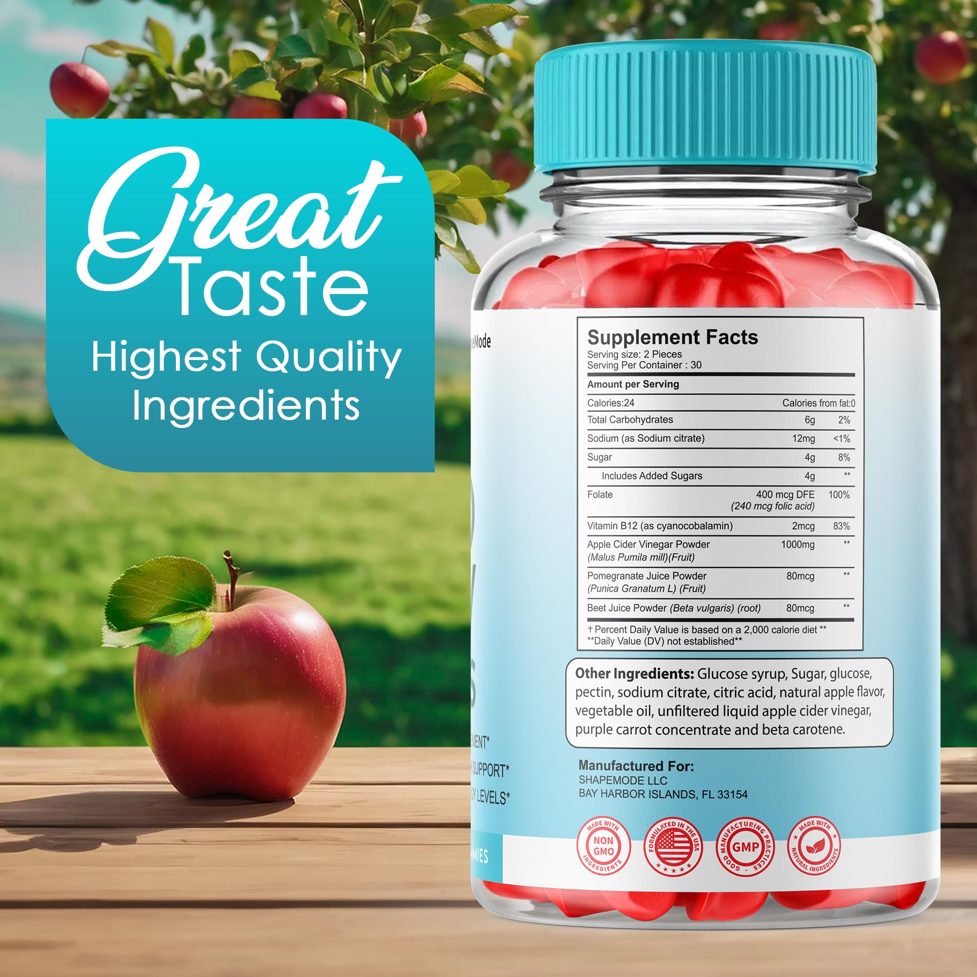 Keto Genesis ACV Gummies - Advanced Weight Loss, Genesis Keto Ketones Apple Cider SHAPEMODEUS supplements