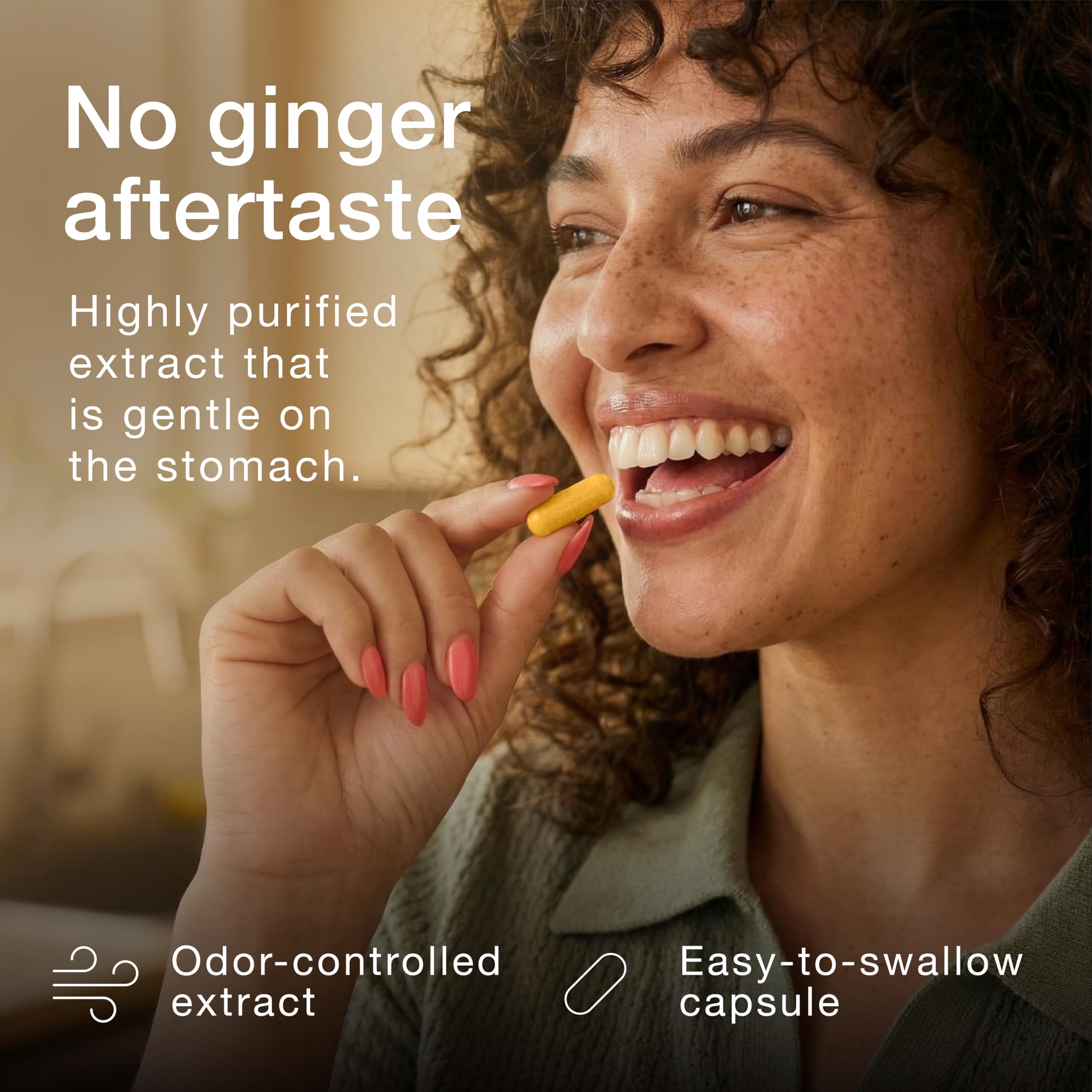 Toniiq Ginger Root Capsules – Ultra High Potency 25:1 Extract with 20% Gingerols – with Curcumin & Black Pepper for Synergy – Lab Tested – 60 Capsules ToniiqAu supplements
