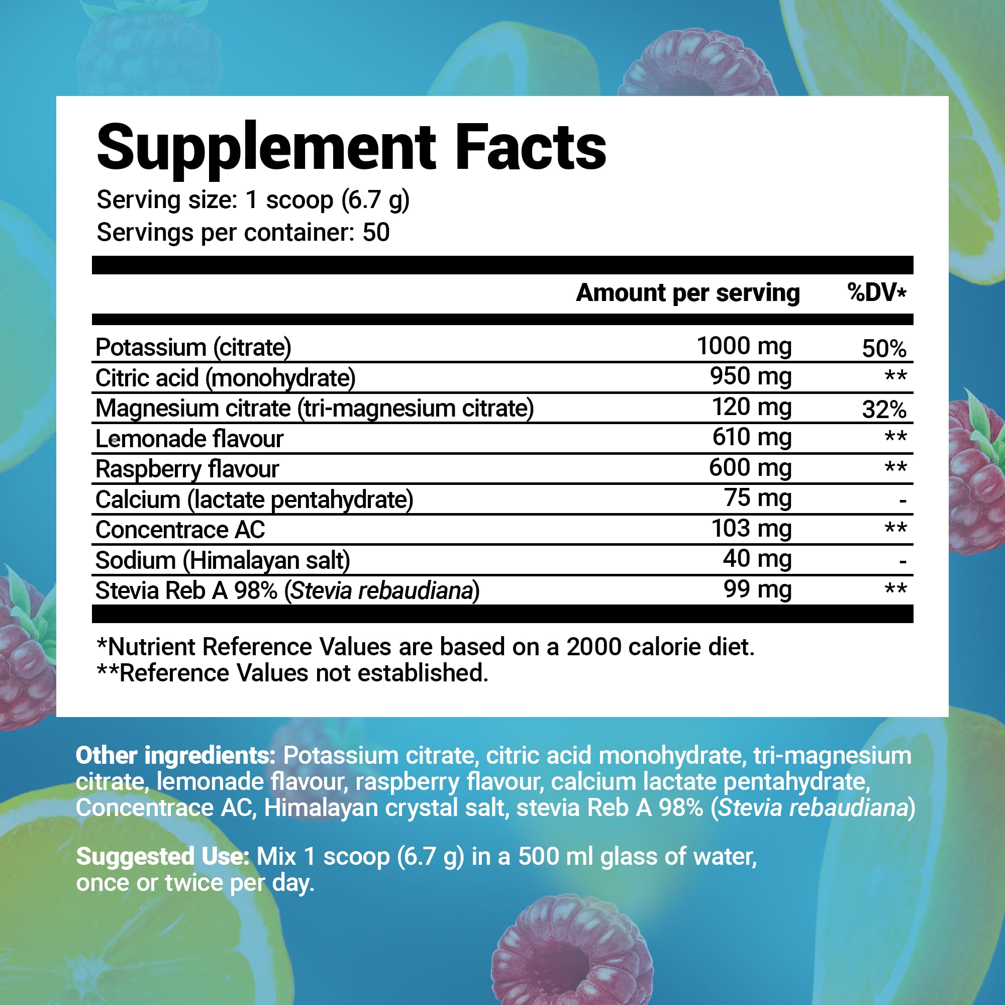 Dr. Berg Electrolyte Powder - Electrolyte Drink Supplements with 1000mg Potassium Dr. Berg NutritionalsUS supplements