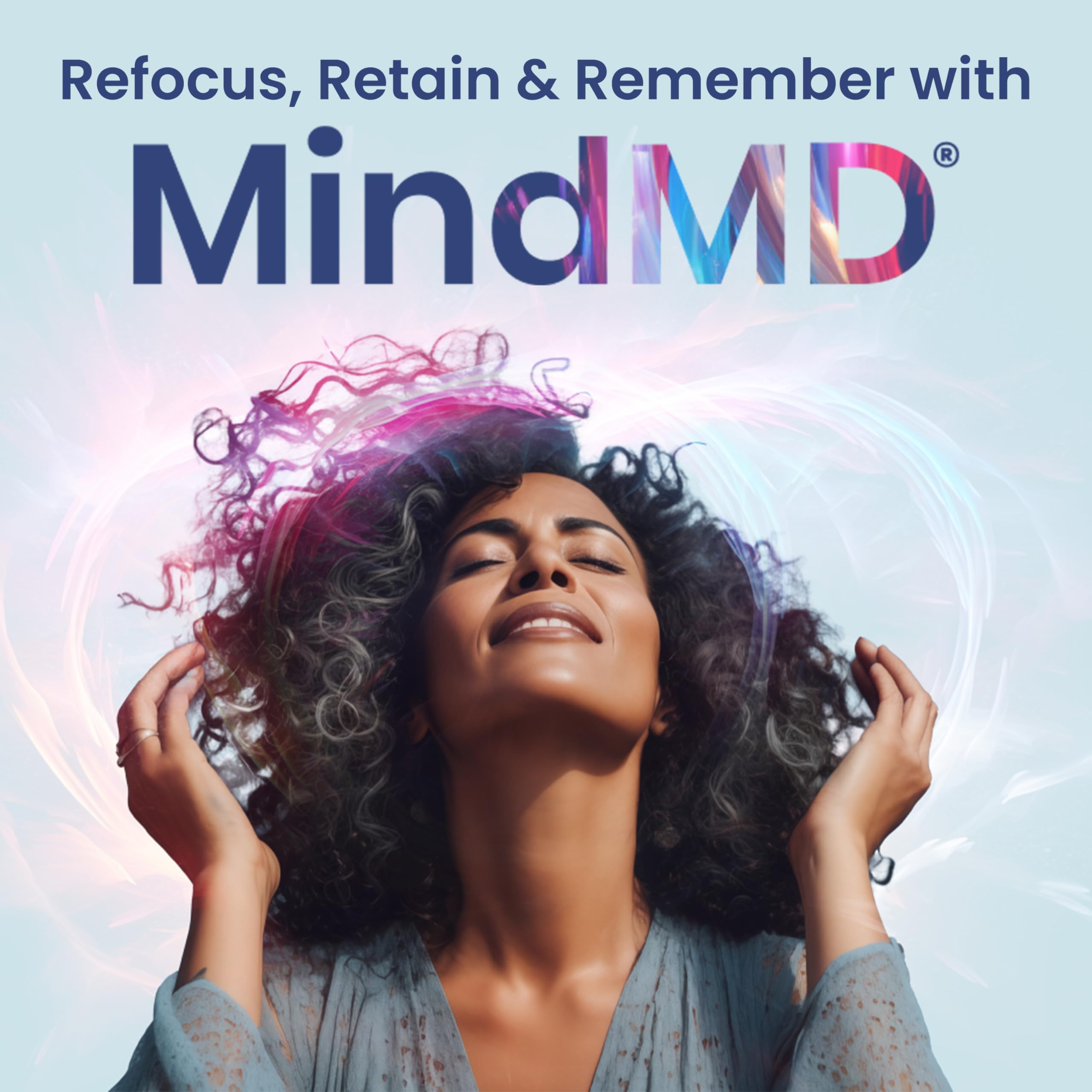 1MD Nutrition MindMD - Brain Supplement for Memory and Focus - Bacopa Monnieri for Nootropic Brain Support - Brain Health Supplement for Adults - with Vitamin B6 & Green Tea Extract - 60 Caps 1MD NutritionAu supplements