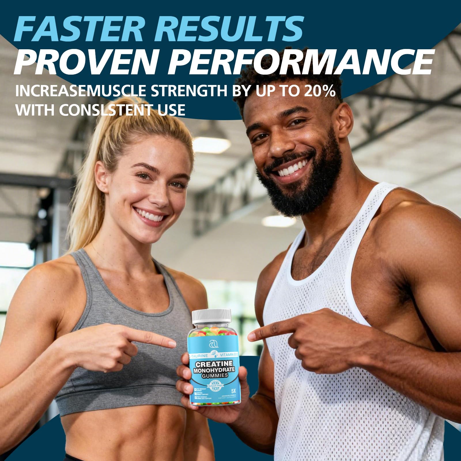 DRZIHOOCH Creatine Gummies for Women & Men - Creatine Monohydrate Gummies Tasty Chewable Supplement, Muscle Support & Energy Boost (2 Pack) DRZIHOOCHAu supplements