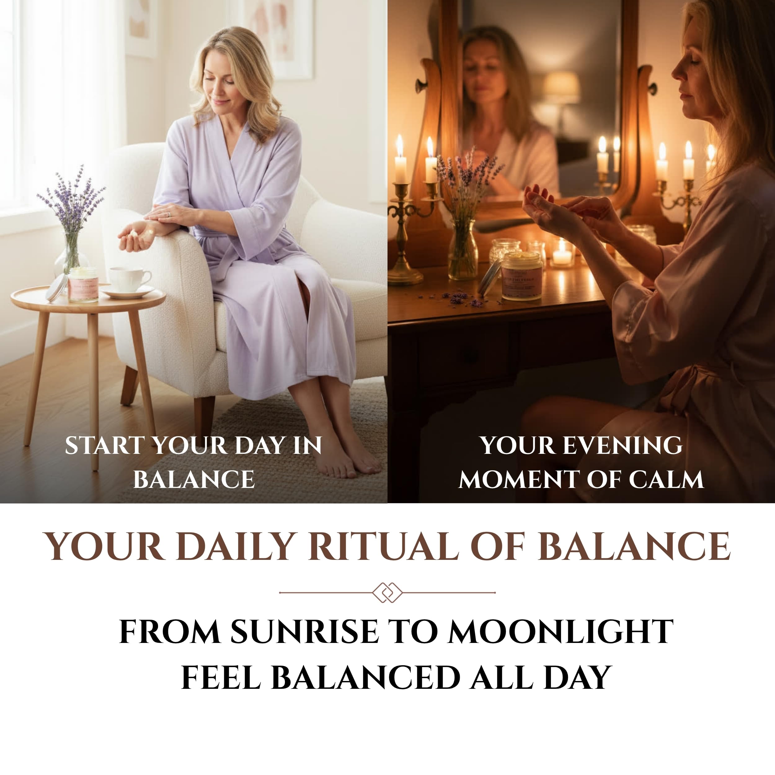 Seraphime Wild Yam Cream for Hormone Balance - Gift for Mom - Menopause and PMS Support for Women - Wild Yam Balancing Cream - Hot Flashes, Night Sweats, Mood Swings, Low Energy - Lavender 4oz SeraphimeAu supplements