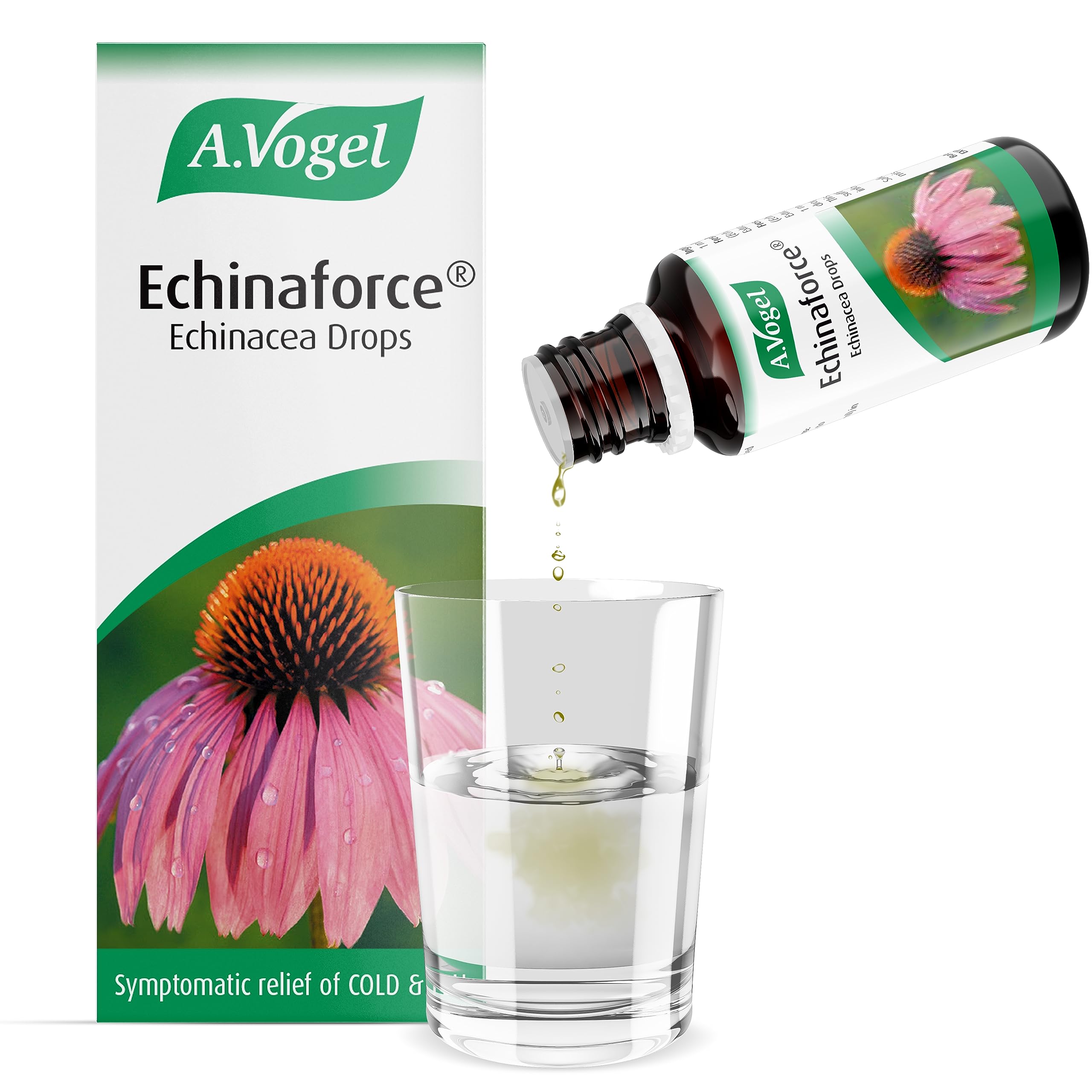 A.Vogel Echinaforce Echinacea Drops | Relieves Cold & Flu Symptoms by Strengthening A.VogelUS supplements