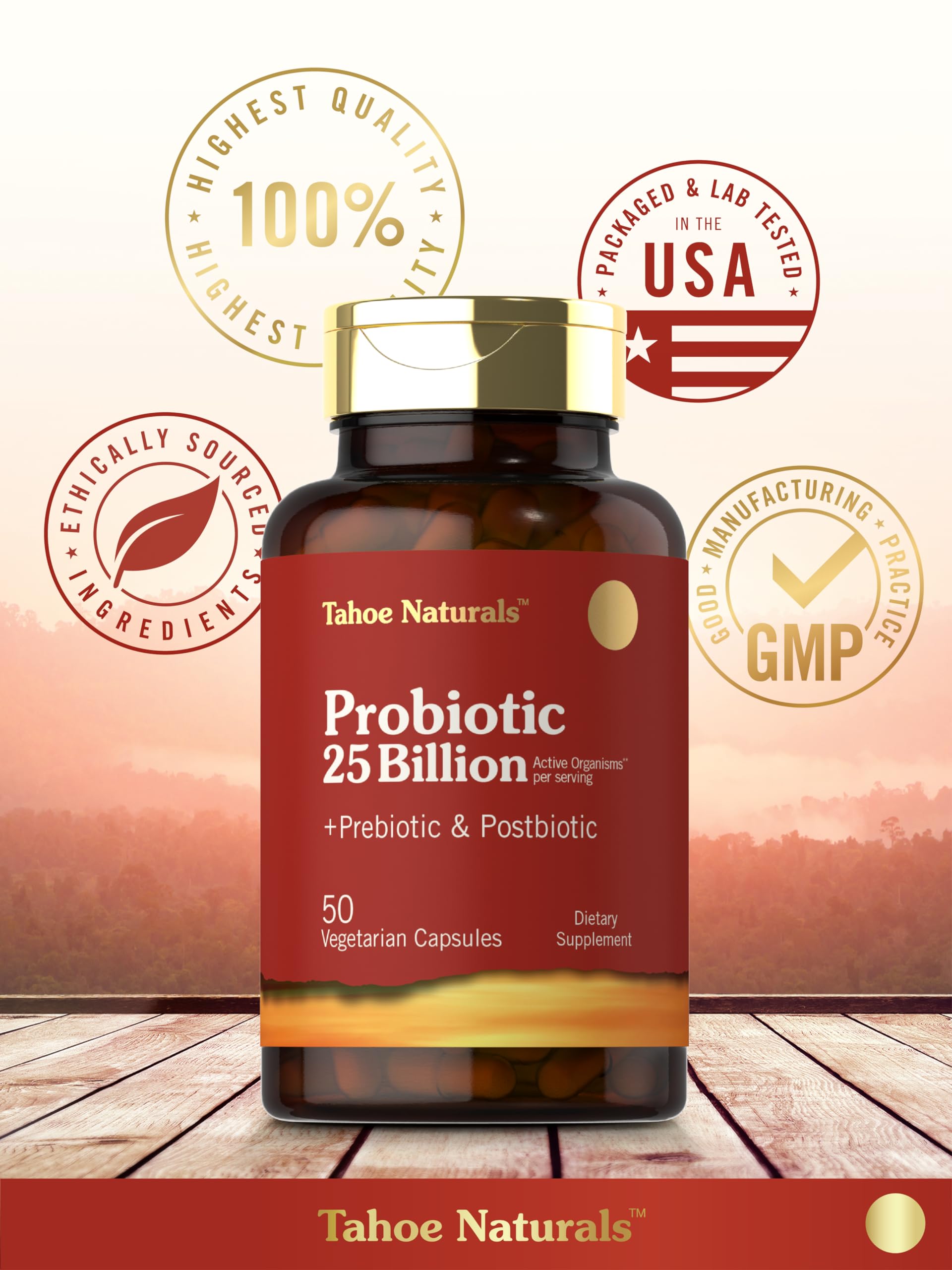 Carlyle Prebiotic, Probiotic & Postbiotic | 25 Billion CFU | 60 Powder Pills | Men and Women CarlyleAu supplements