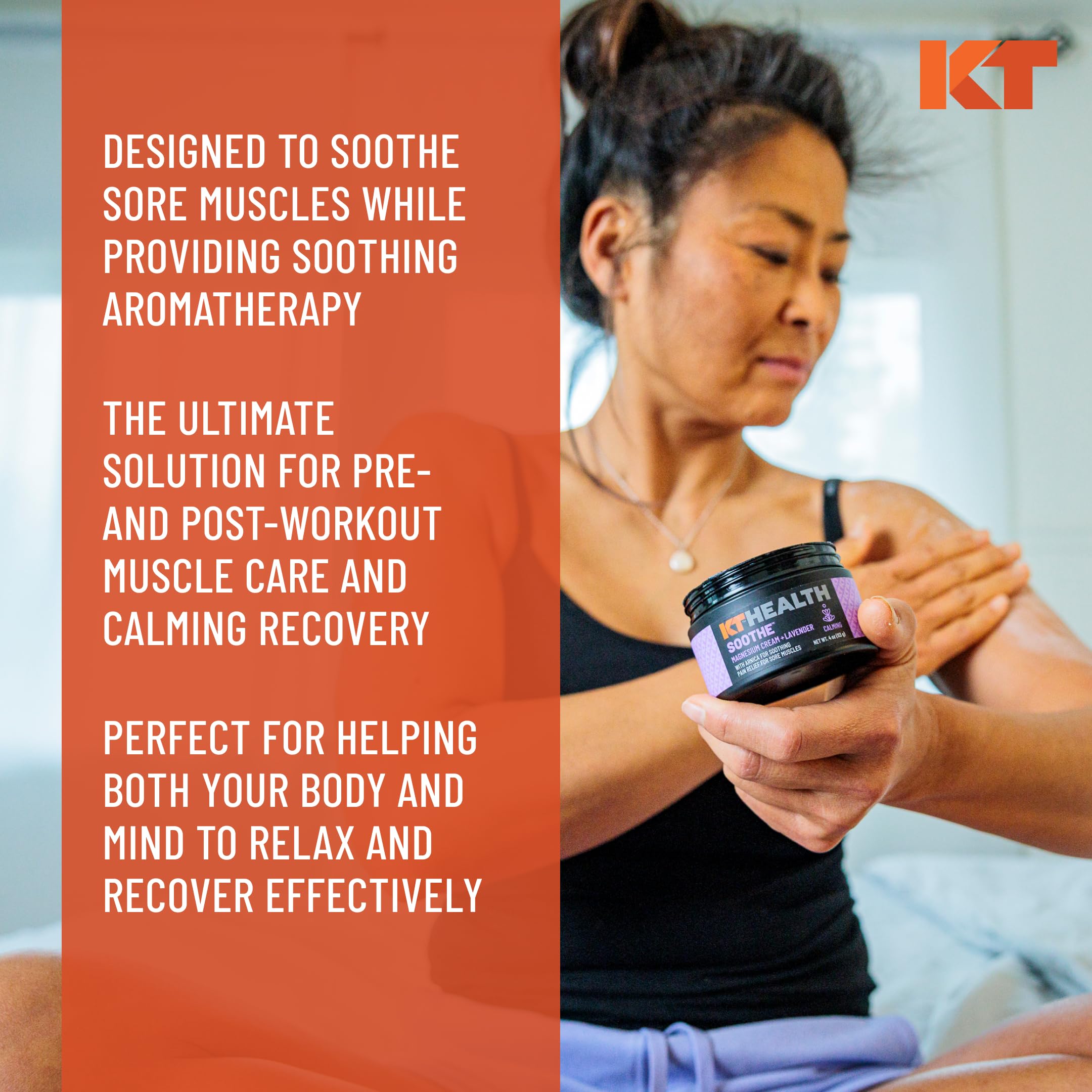 KT Health, Magnesium Cream, Soothe - Soothing Aromatherapy & Calming Pain Relief KT TapeAu supplements