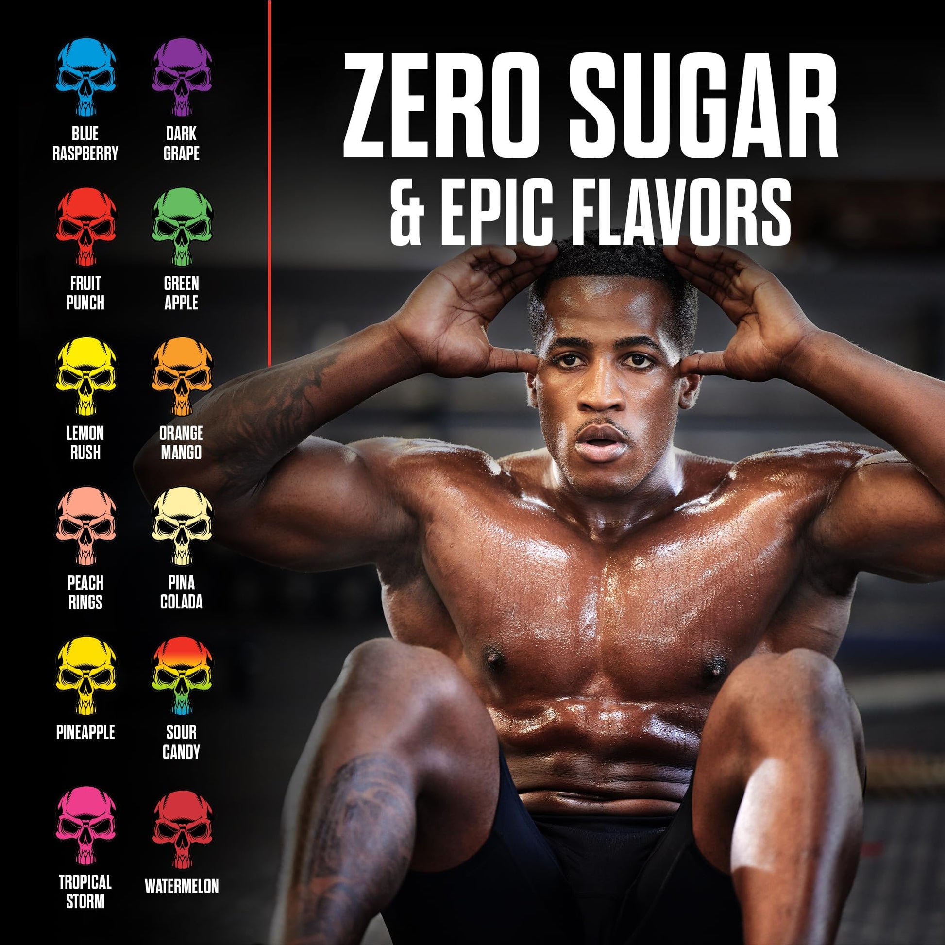 JNX SPORTS The Curse! Pre Workout Powder - Tropical Storm 50 Servings | Preworkout JNX SPORTSUS supplements