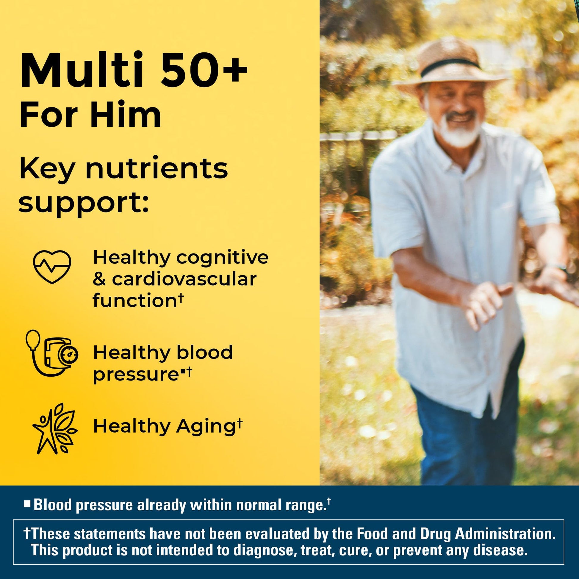 Nature Made Multivitamin for Men Over 50, Mens Multivitamins 50 Plus, Daily Nutritional Support, Nature Made Multi Vitamins Nature MadeAu supplements
