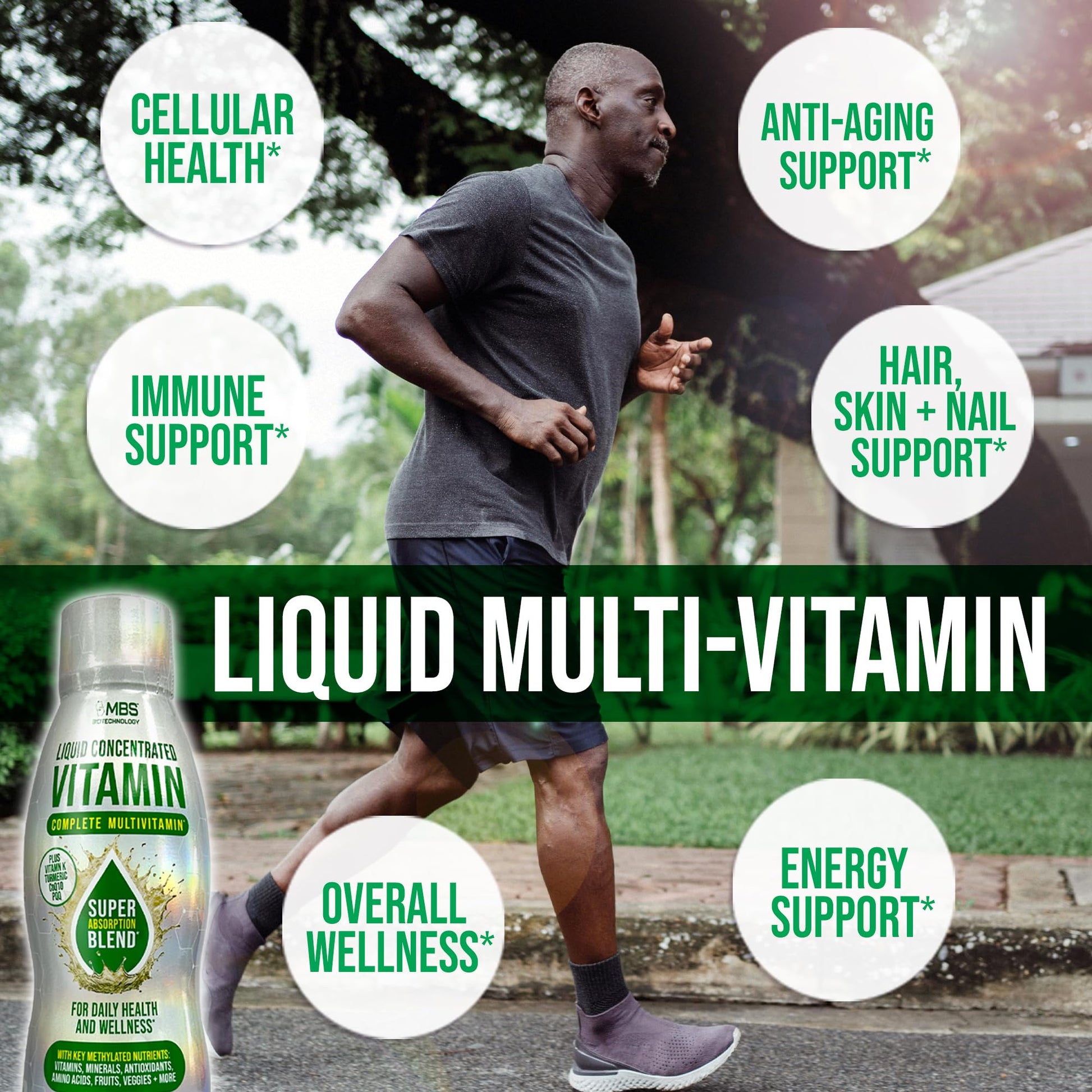 MBS Biotechnology Liquid Multivitamin for Adults – Complete High-Absorption Daily Vitamin with Superfoods, CoQ10, B-Complex, Turmeric & PQQ – Immune & Energy Support – Berry Flavor, 17 oz MBS BiotechnologyAu supplements