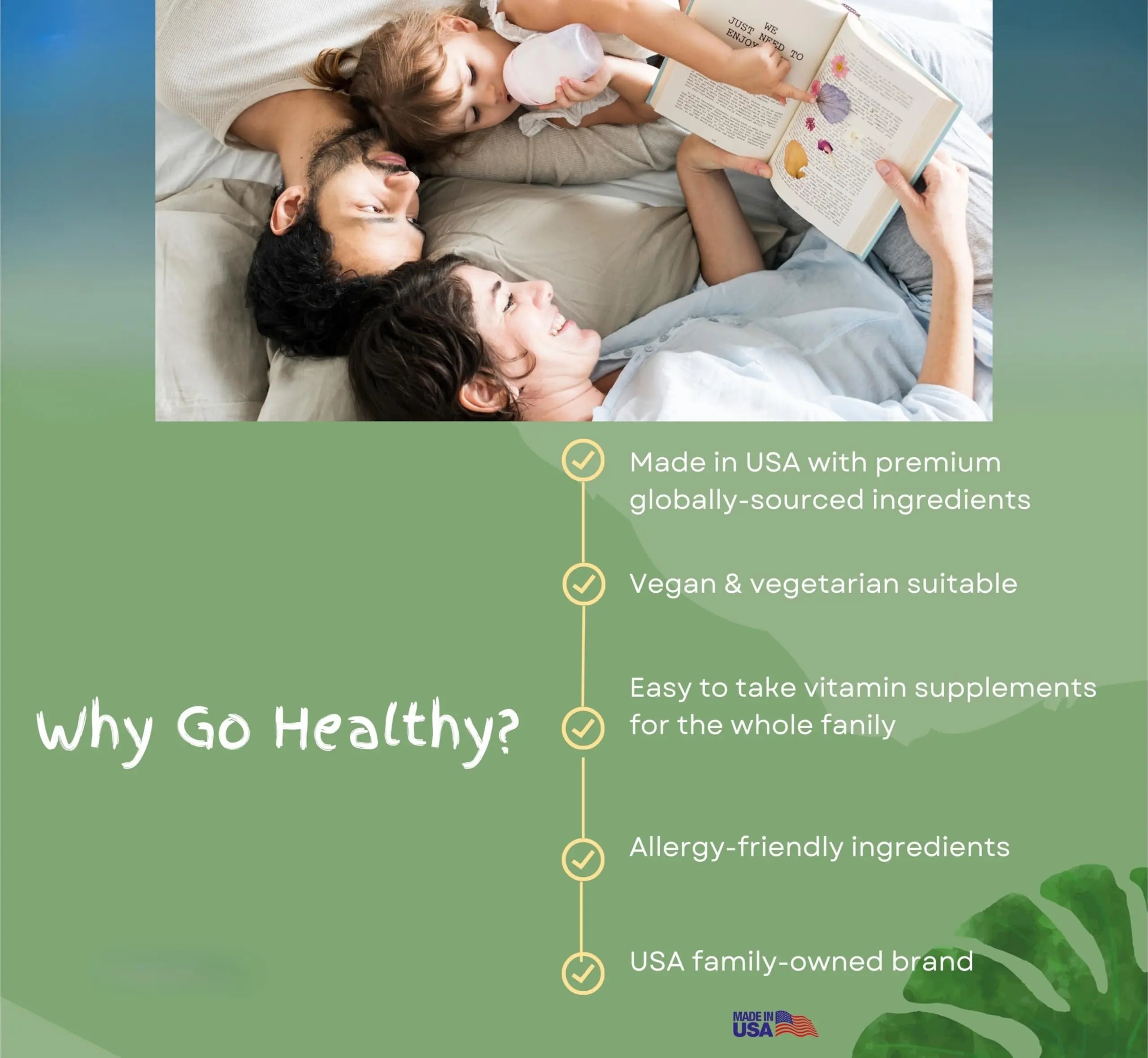 Go Healthy Liquid Vitamins for Women, Men, Teens | Vegan Vitamin & Mineral | High Absorption | Premium Liquid Multivitamin | Go Healthy NaturalAu supplements