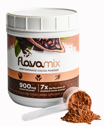 FlavaMix Performance Cocoa Powder | 900mg of Cocoa Flavanols | Promotes Heart & Brain FlavaNaturalsAu supplements