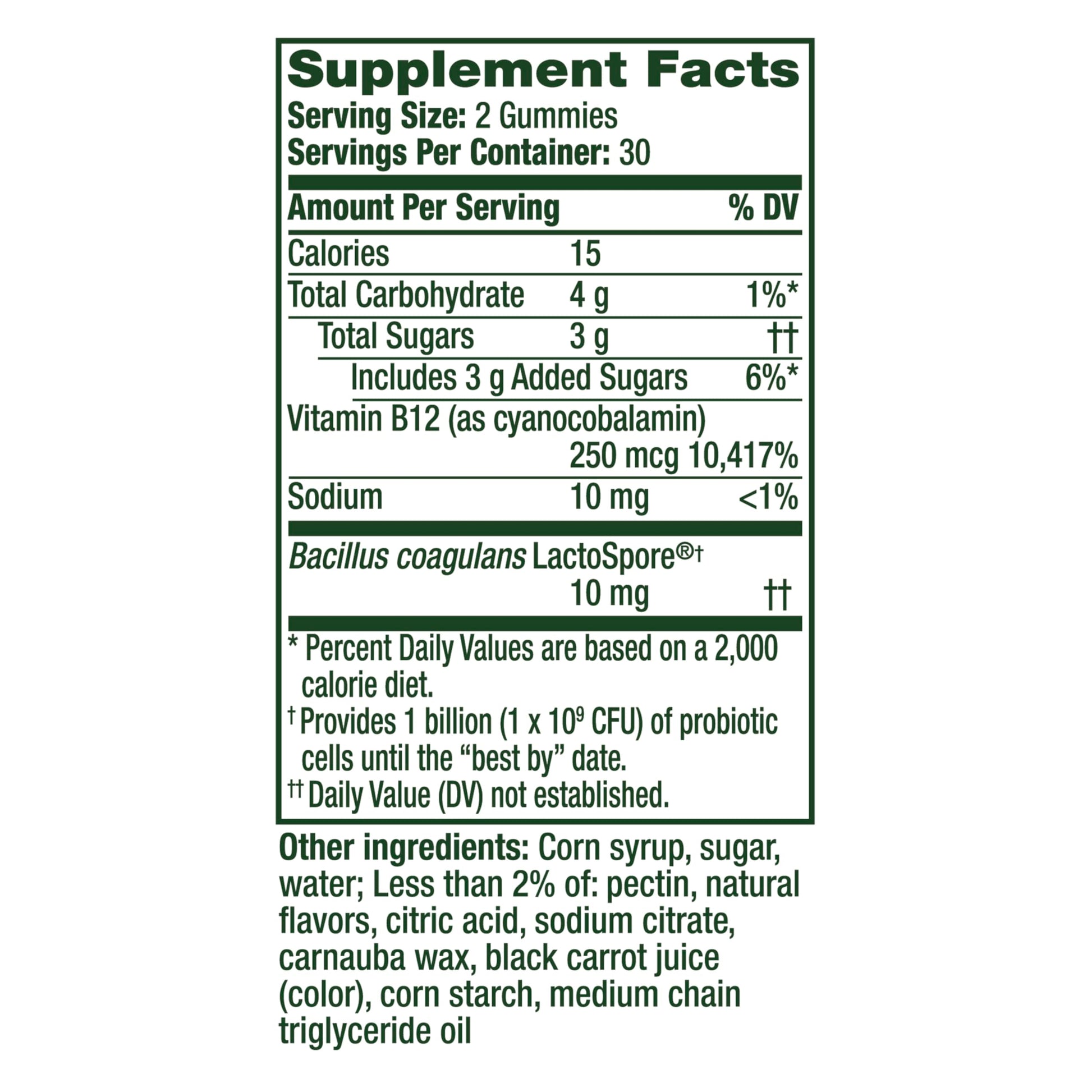 Align Probiotic, Bloating Relief + Food Digestion, Probiotics for Women and Men, Probiotic Helps Soothe Occasional Bloating*, With Vitamin B12 to Help Break Down Food into Cellular Energy*,60 Gummies AlignAu supplements