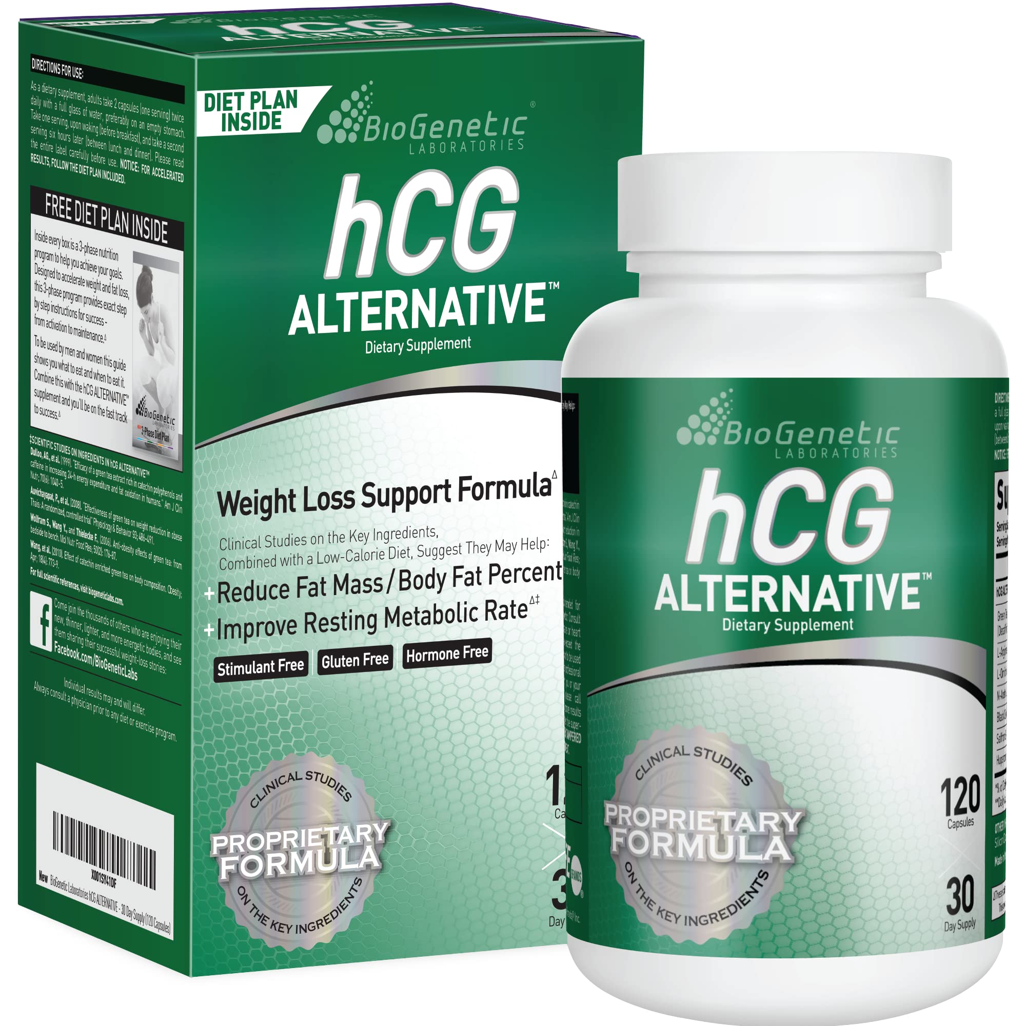 BioGenetic Laboratories hCG Alternative - Weight Loss Pills and Fat Burner BioGenetic LaboratoriesAu supplements