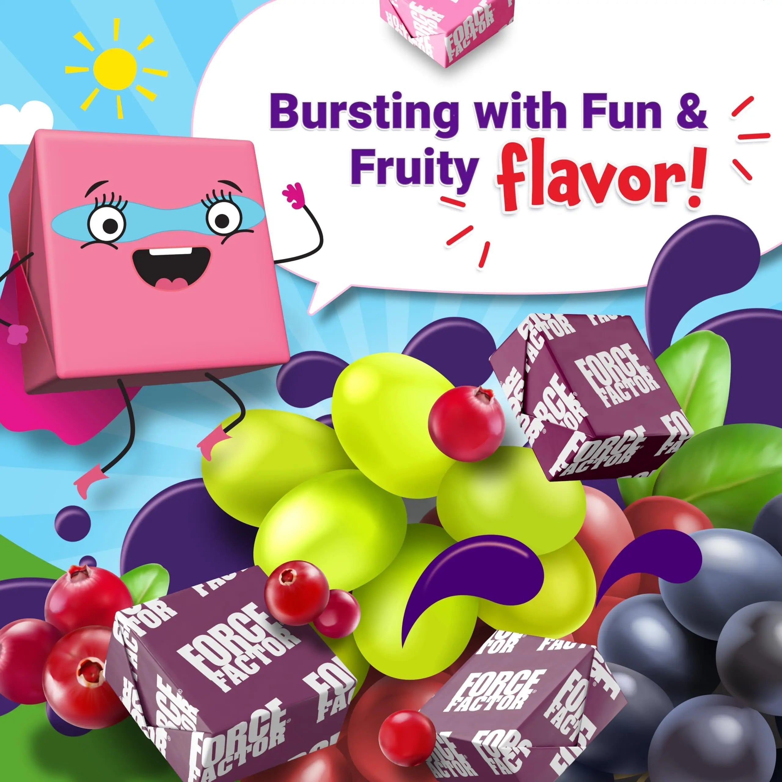 Force Factor Kids Superfood Super Chews, Kids Vitamins C & D, Immune Support Supplement with Antioxidant Support from Powdered Fruits & Veggies Force FactorAu supplements