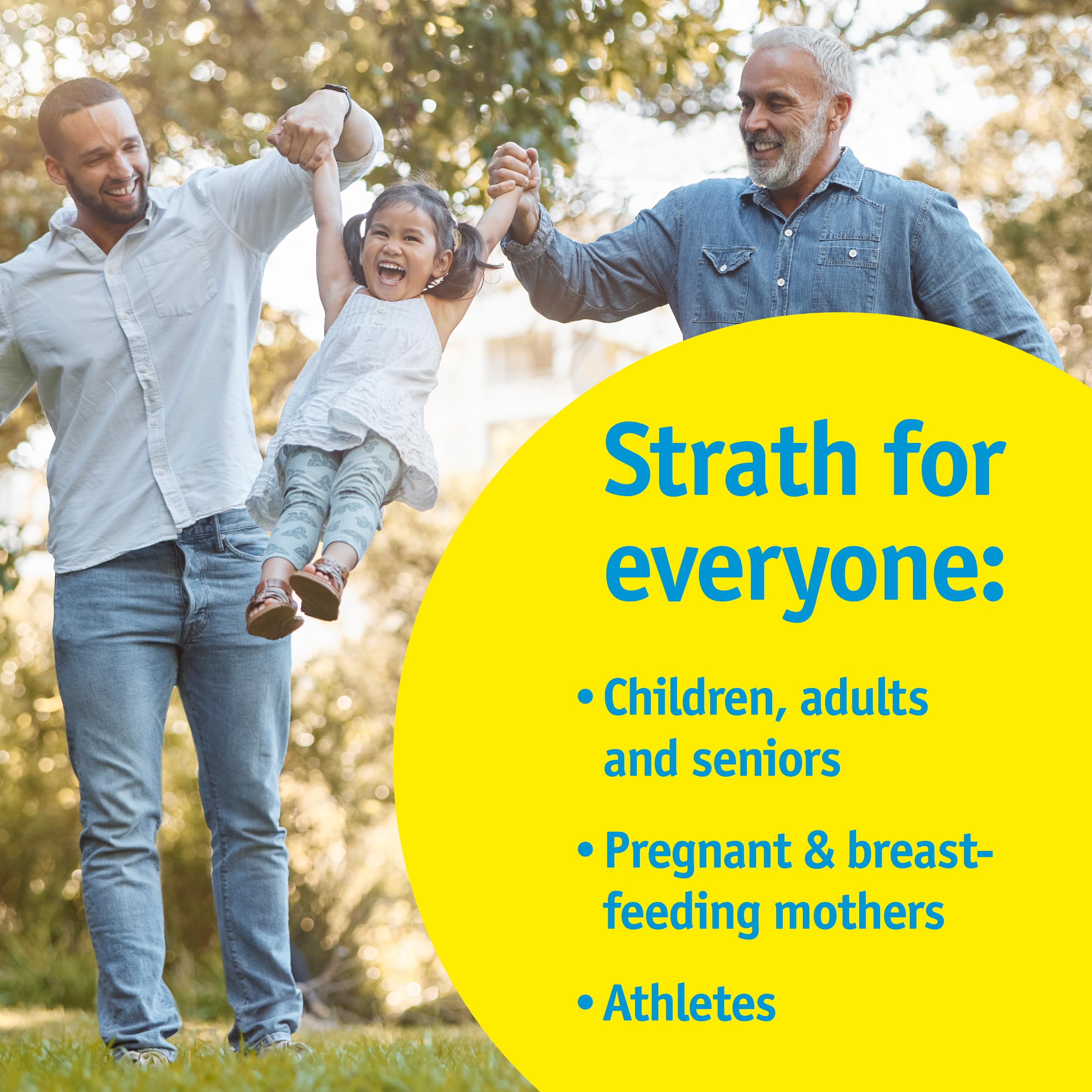 Strath Nutritional Yeast Tablets - Vegetarian, Lactose Free, Artificial Additive Free - Digestive Support, Nutrient Absorption - Unflavored Daily Supplement - Prebiotic and Postbiotic Bio-StrathAu supplements