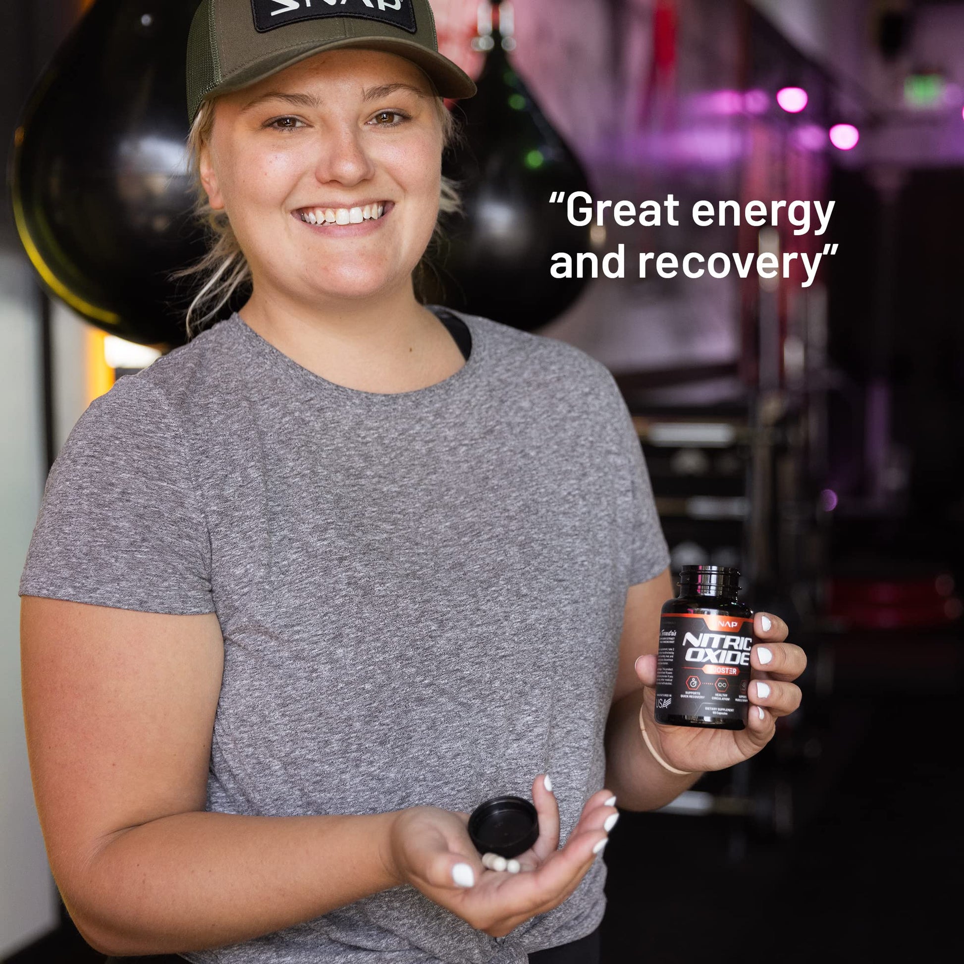 Snap Supplements Nitric Oxide Booster, Performance Formula for Stamina & Endurance Snap SupplementsAu supplements